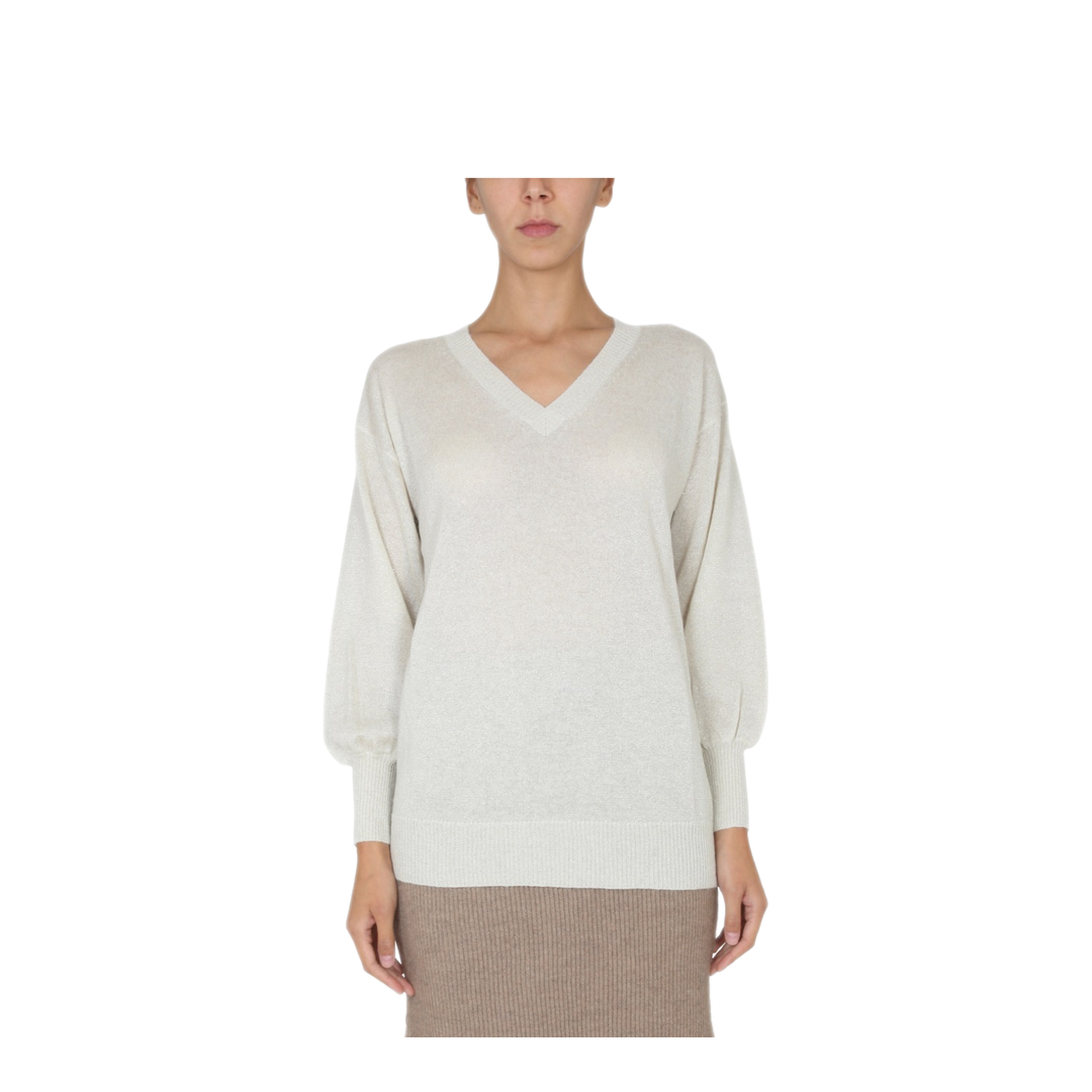 MAYFEYR - Fabiana Filippi - V Neck Jersey - MAD222W058H037VR1