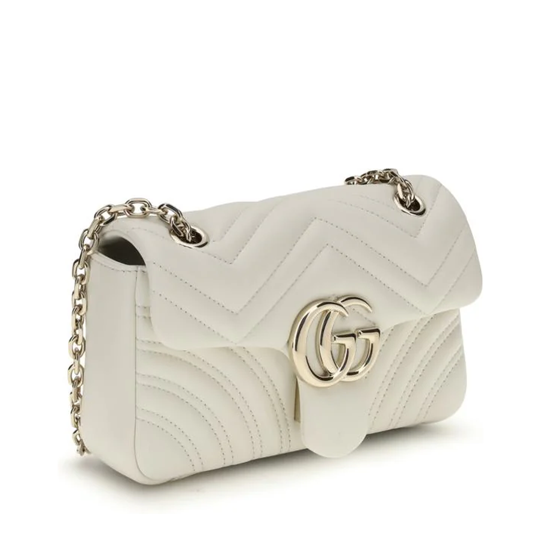 Messenger Bag Leather White