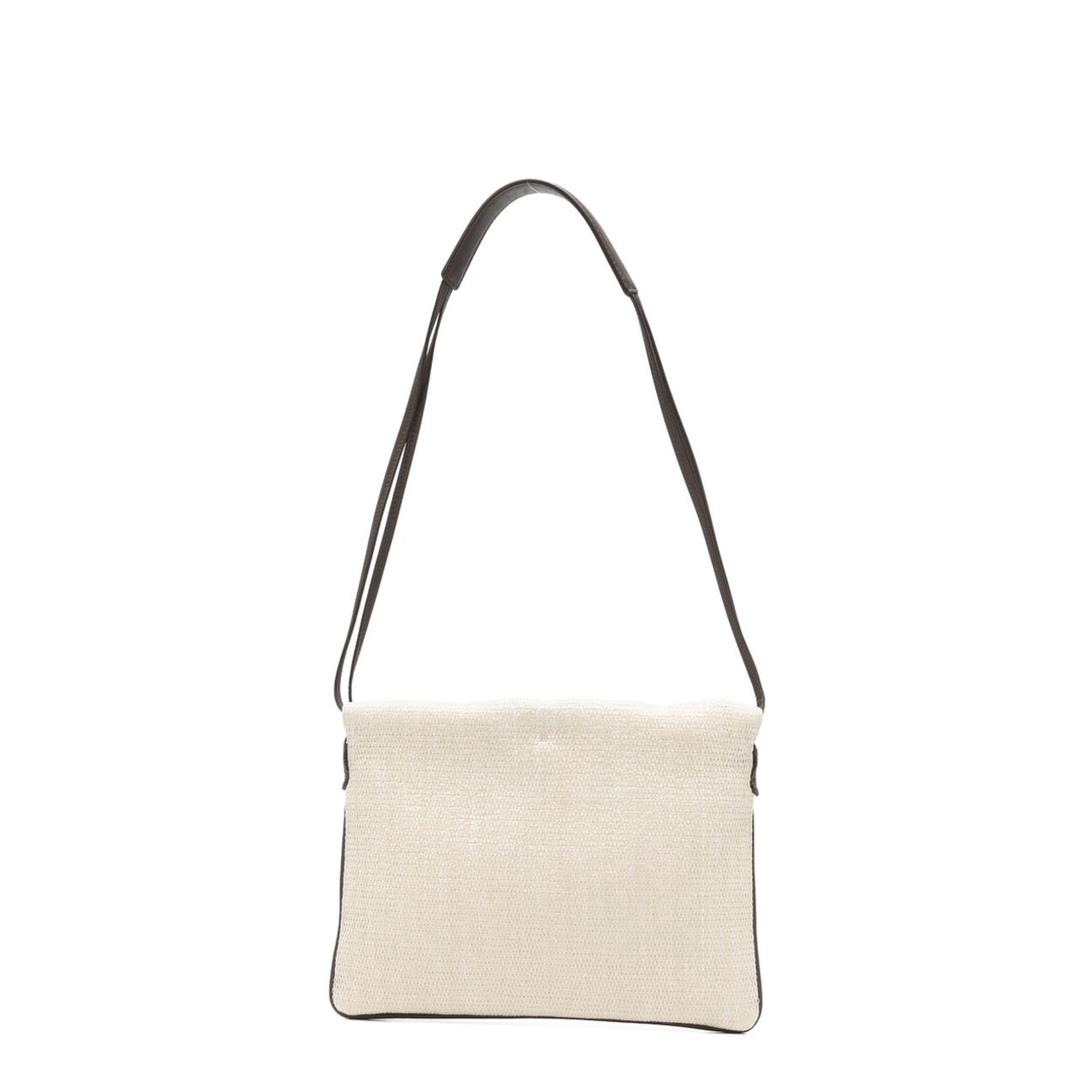 Canvas Shoulder Bag - Beige