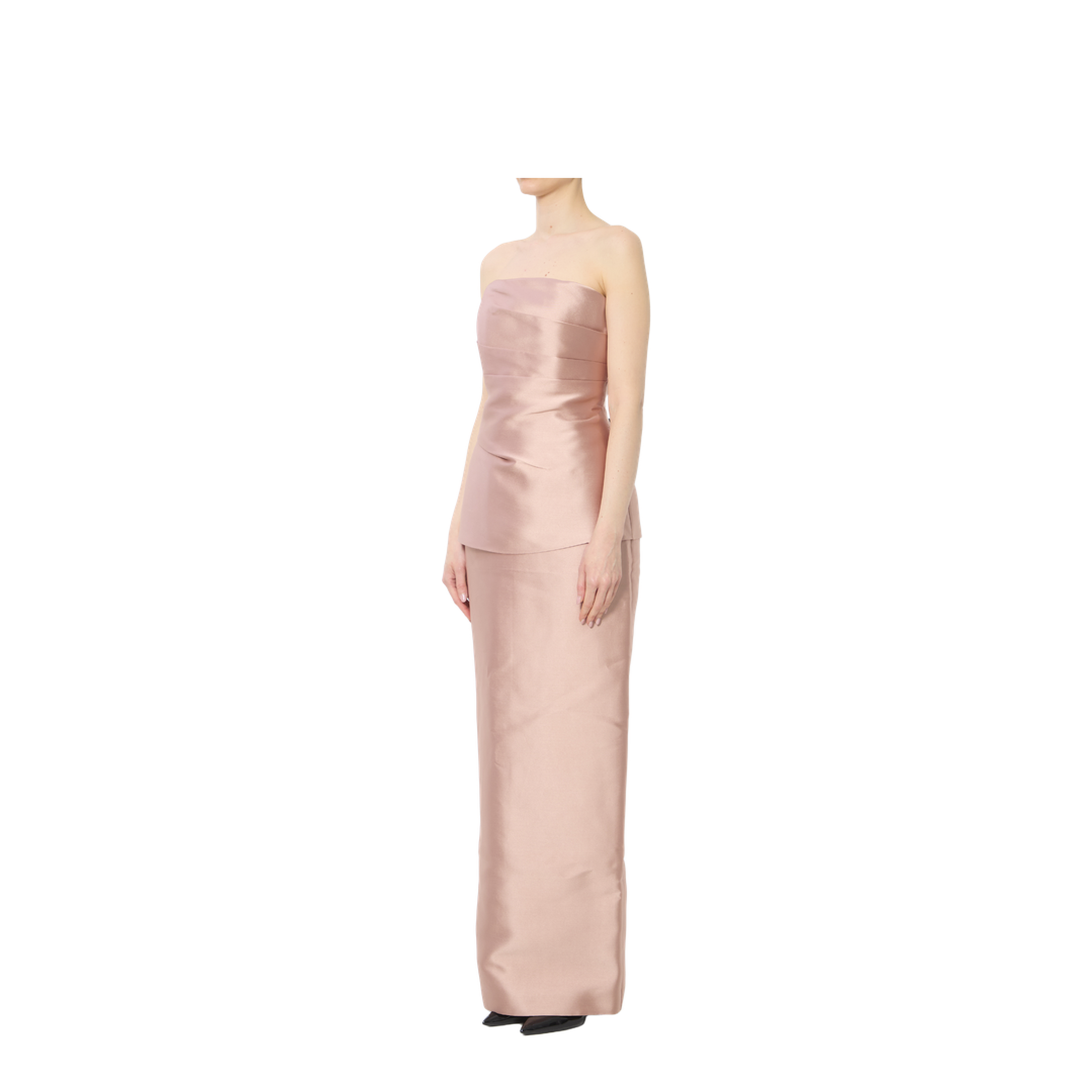 MAYFEYR - Solace London - Lucille Maxi Dress - OS47034NUDE