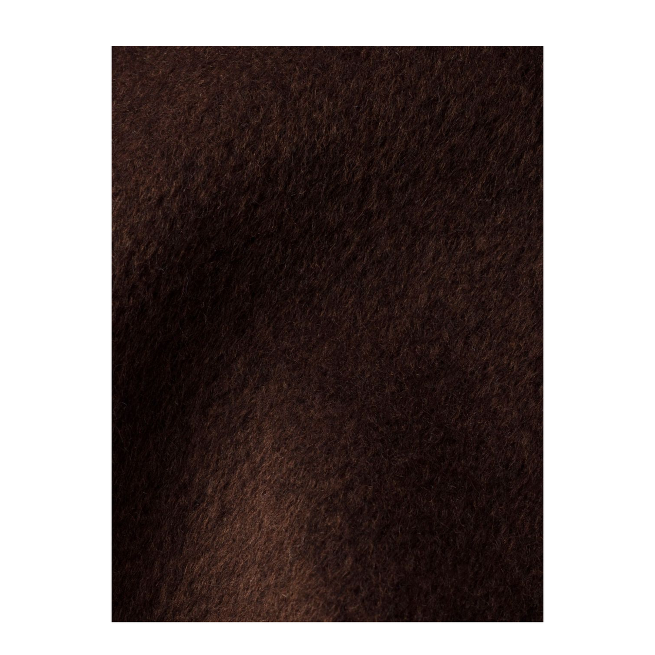 Brown Silk and Cashmere Scarf