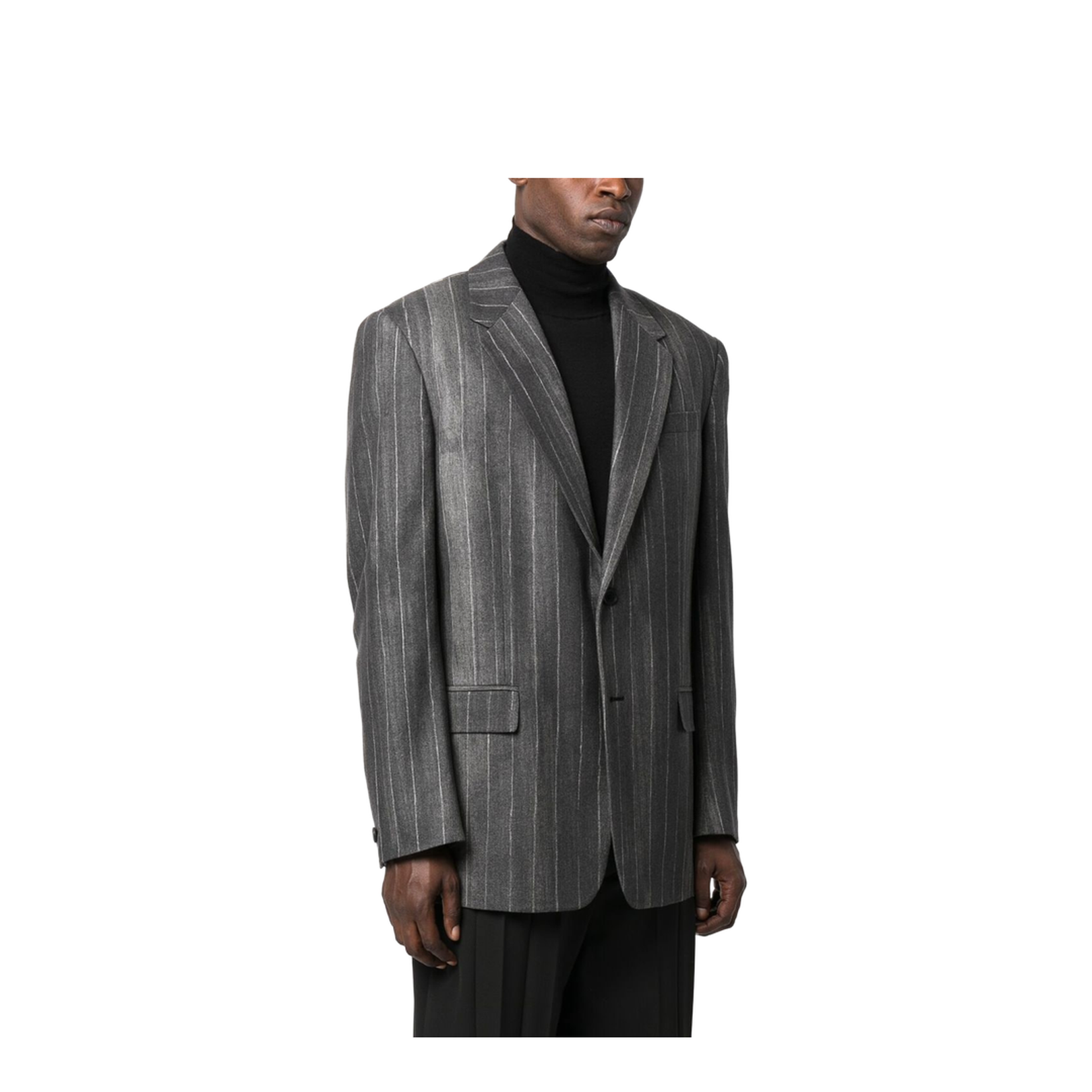 Wool Tailored Jacket Brown