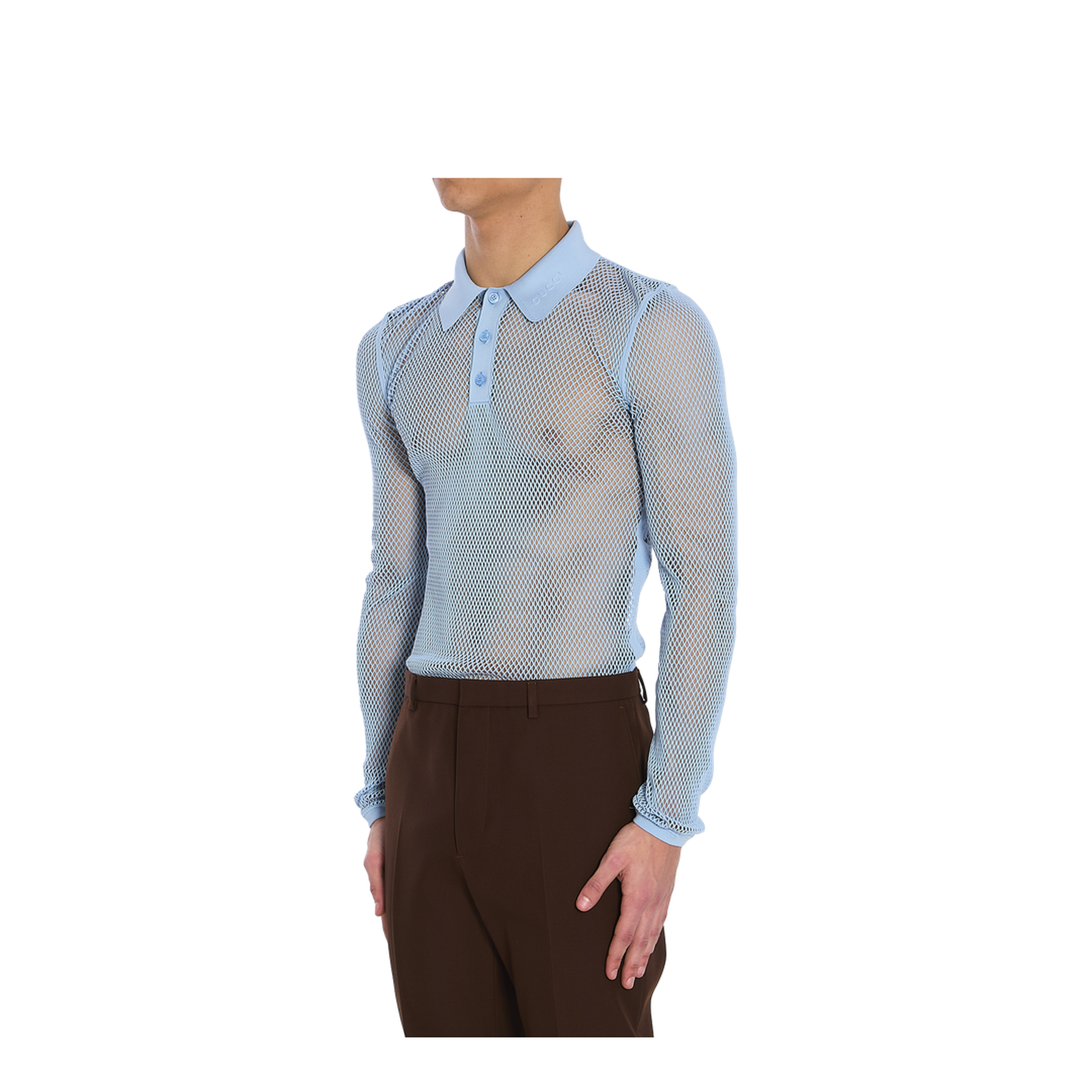 Technical Mesh Polo Shirt