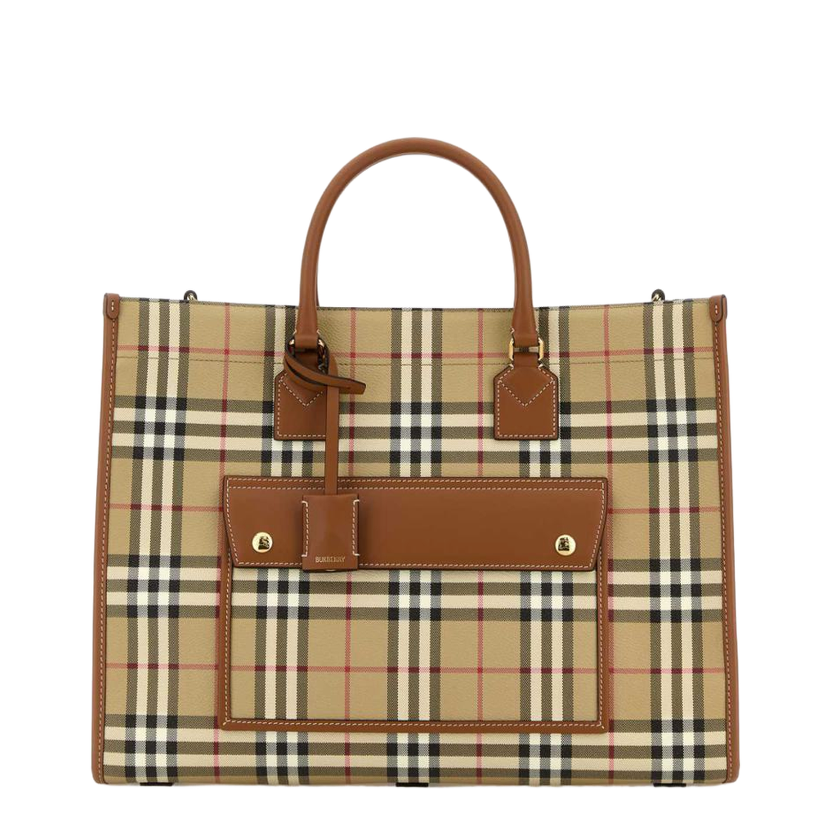 Printed Canvas Medium Freya Shopping Bag