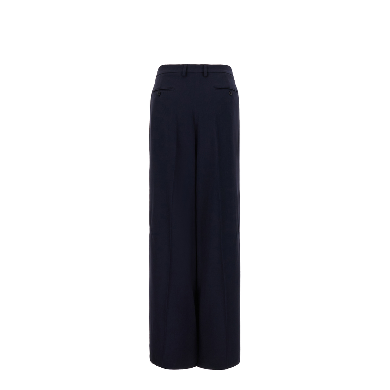 Midnight Blue Viscose Blend Pants