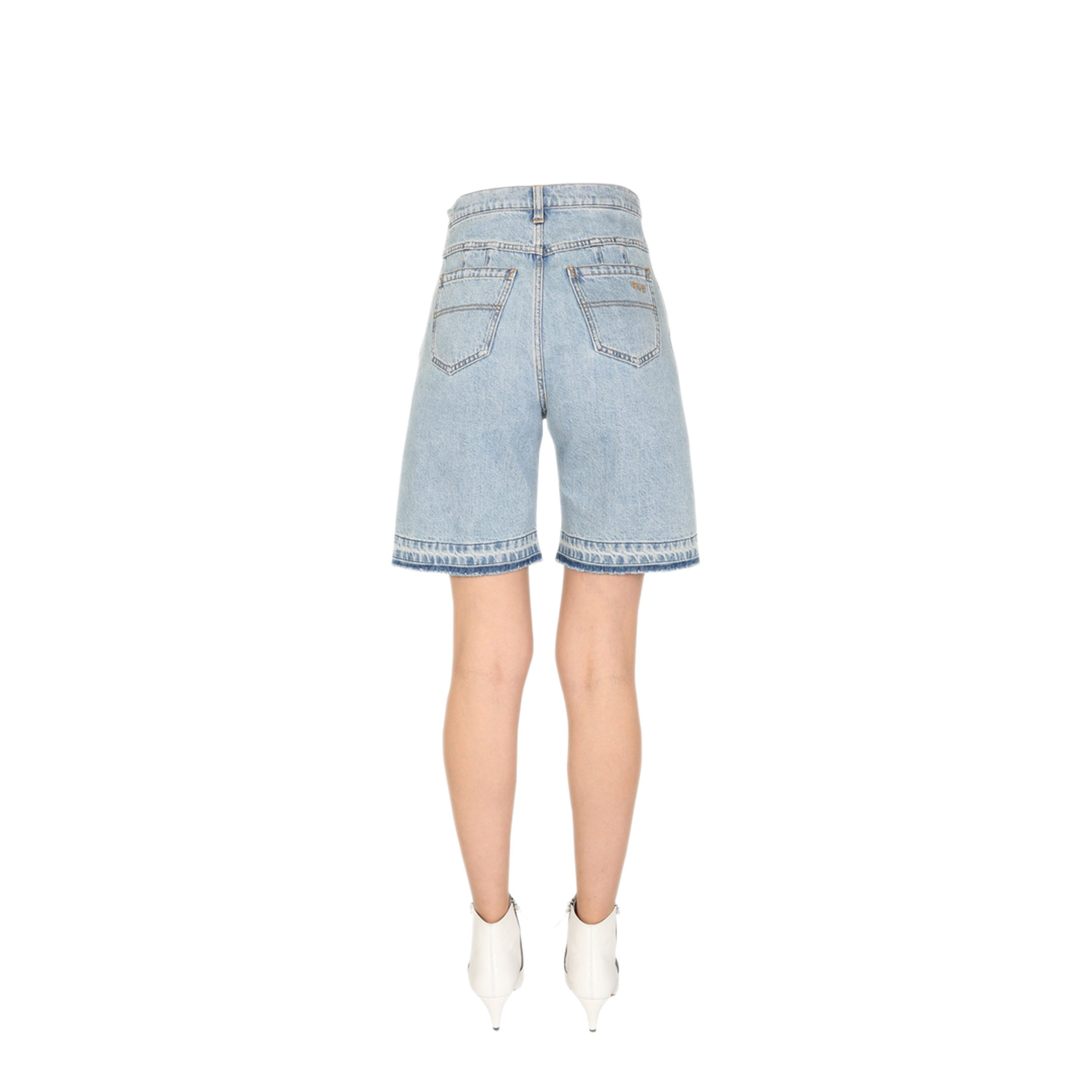 MAYFEYR - PHILOSOPHY DI LORENZO SERAFINI - Denim Bermuda - 030857300295