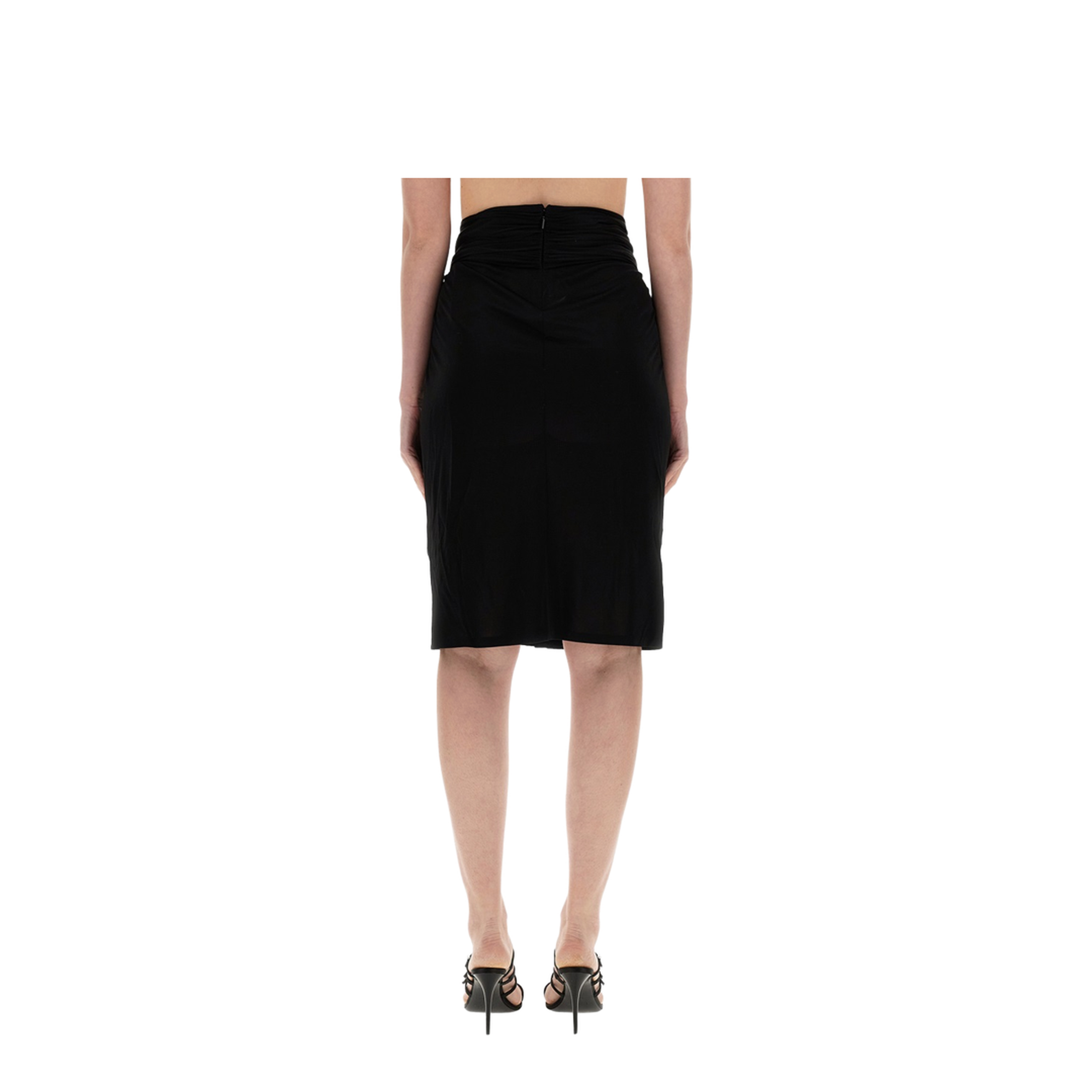 Pencil Skirt with Pleats