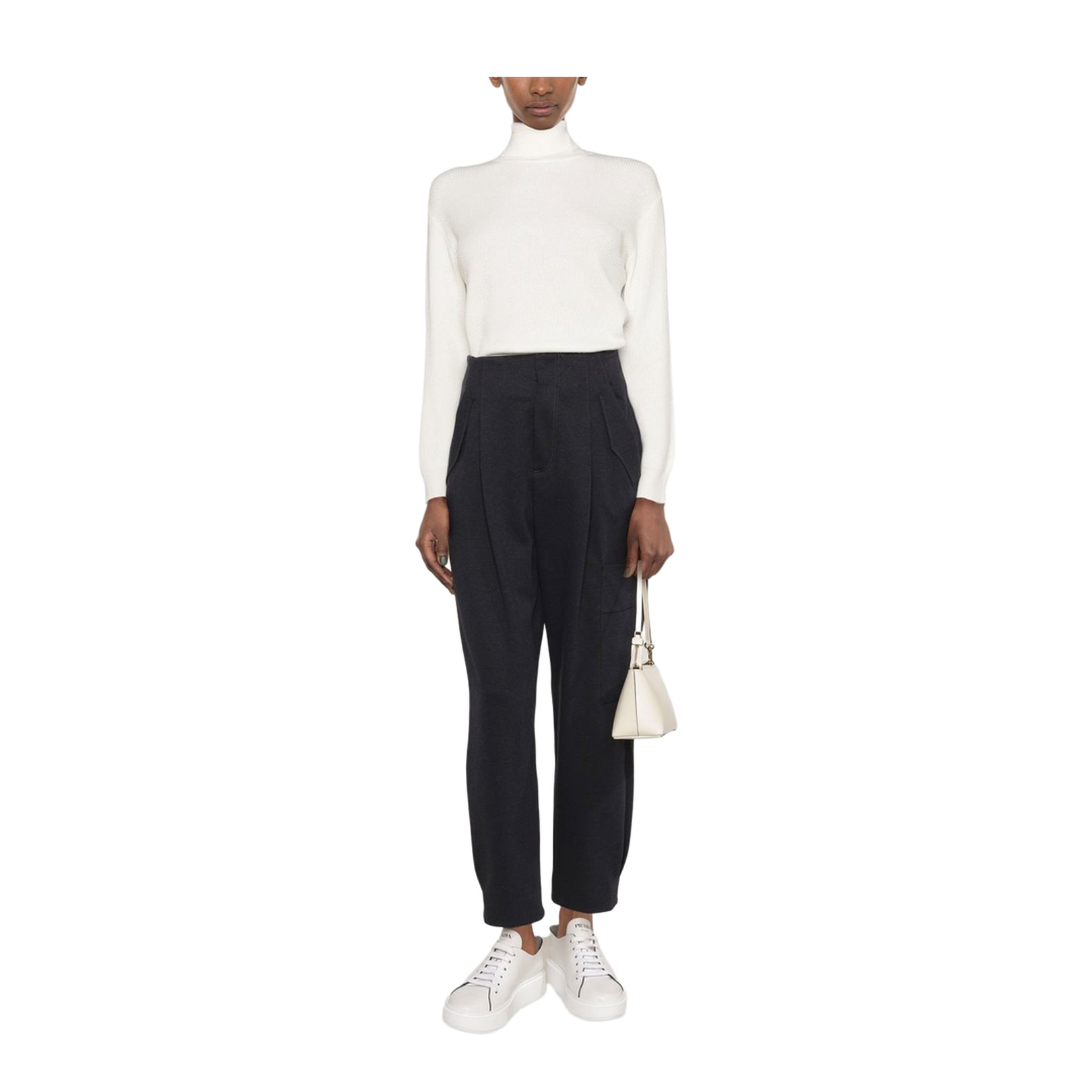Roll-Neck Cashmere Jumper