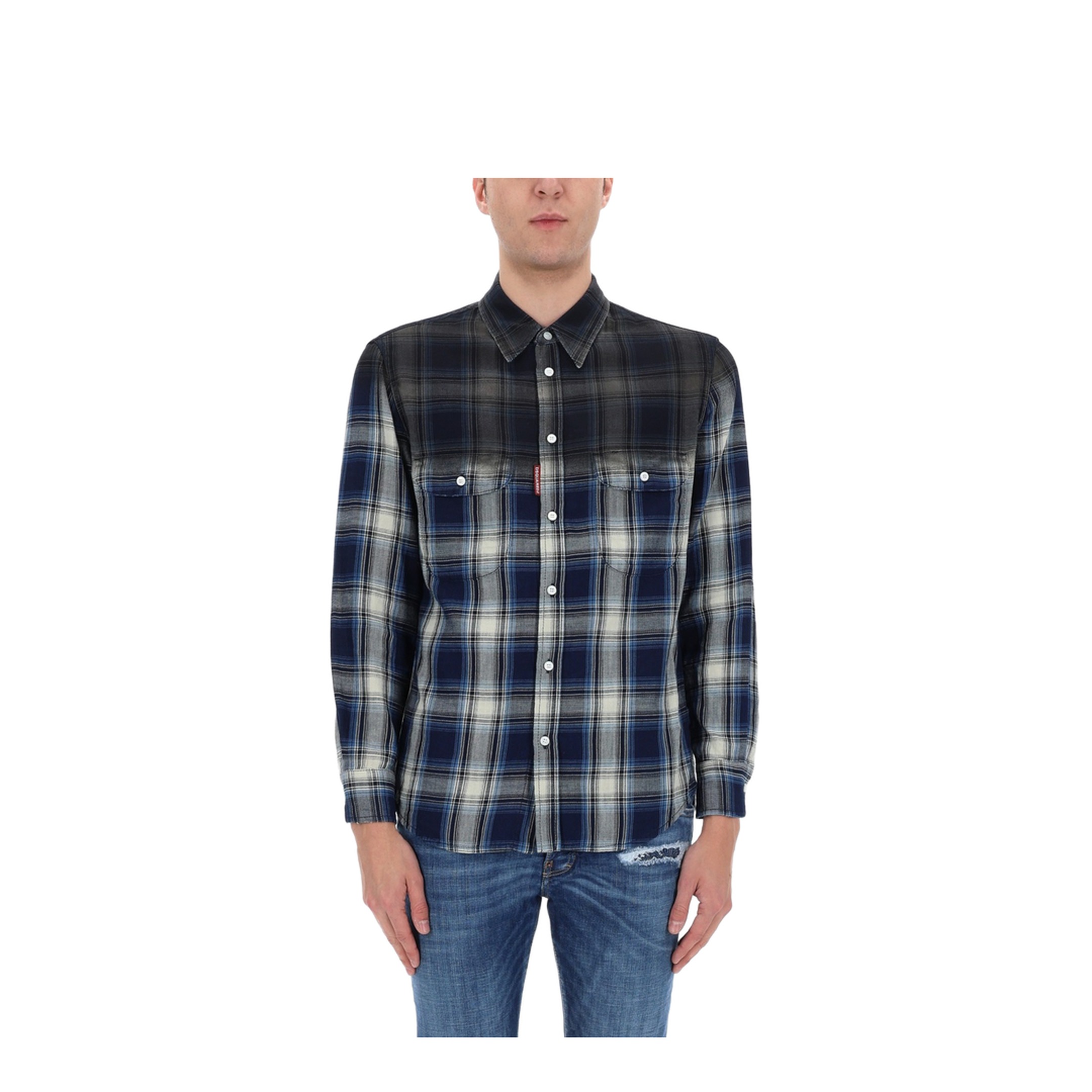 MAYFEYR - Dsquared2 - Canadian Vintage Shirt - S74DM0993D35206001F