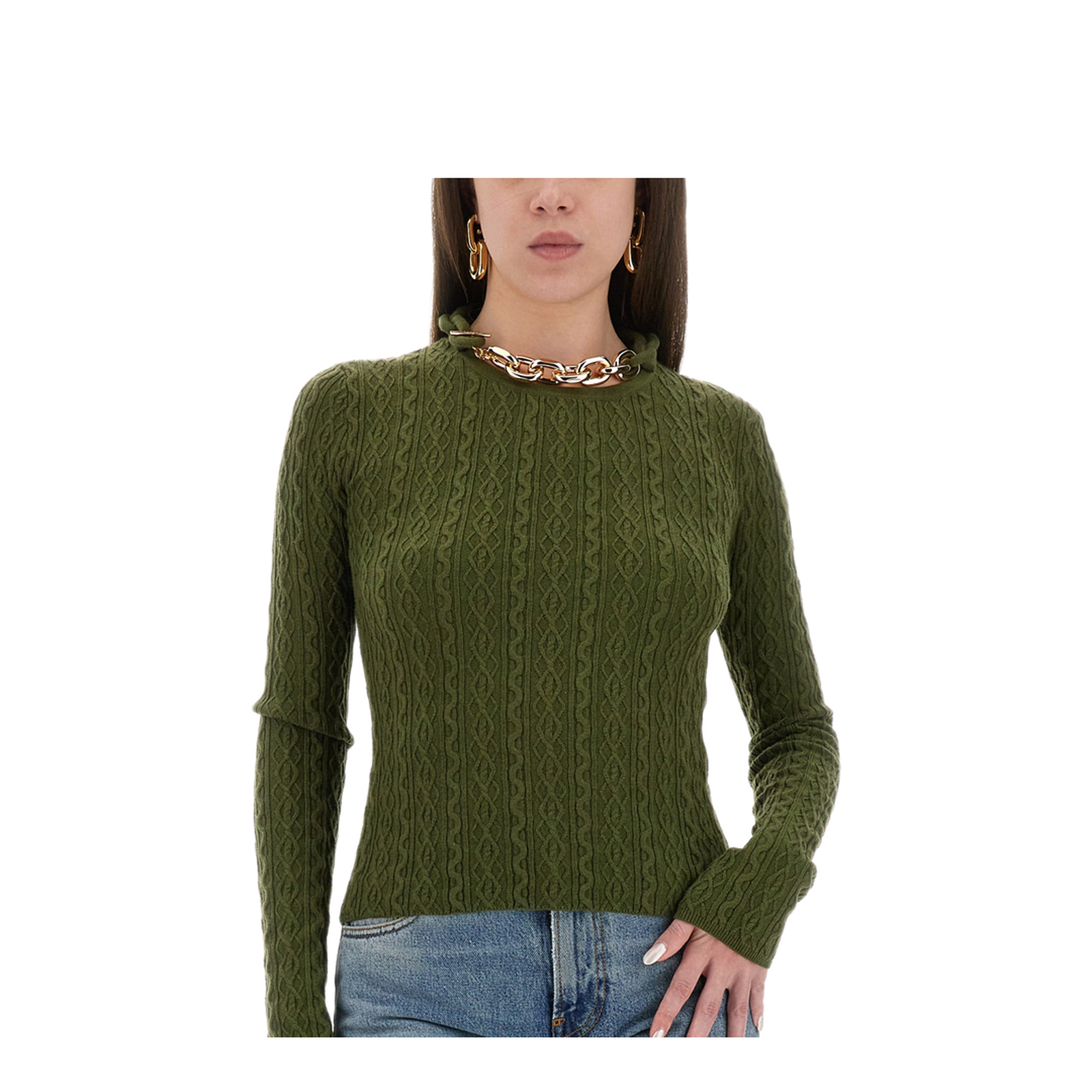 MAYFEYR - RABANNE - Wool Jersey Sweater - 25AMPU049ML0320P303