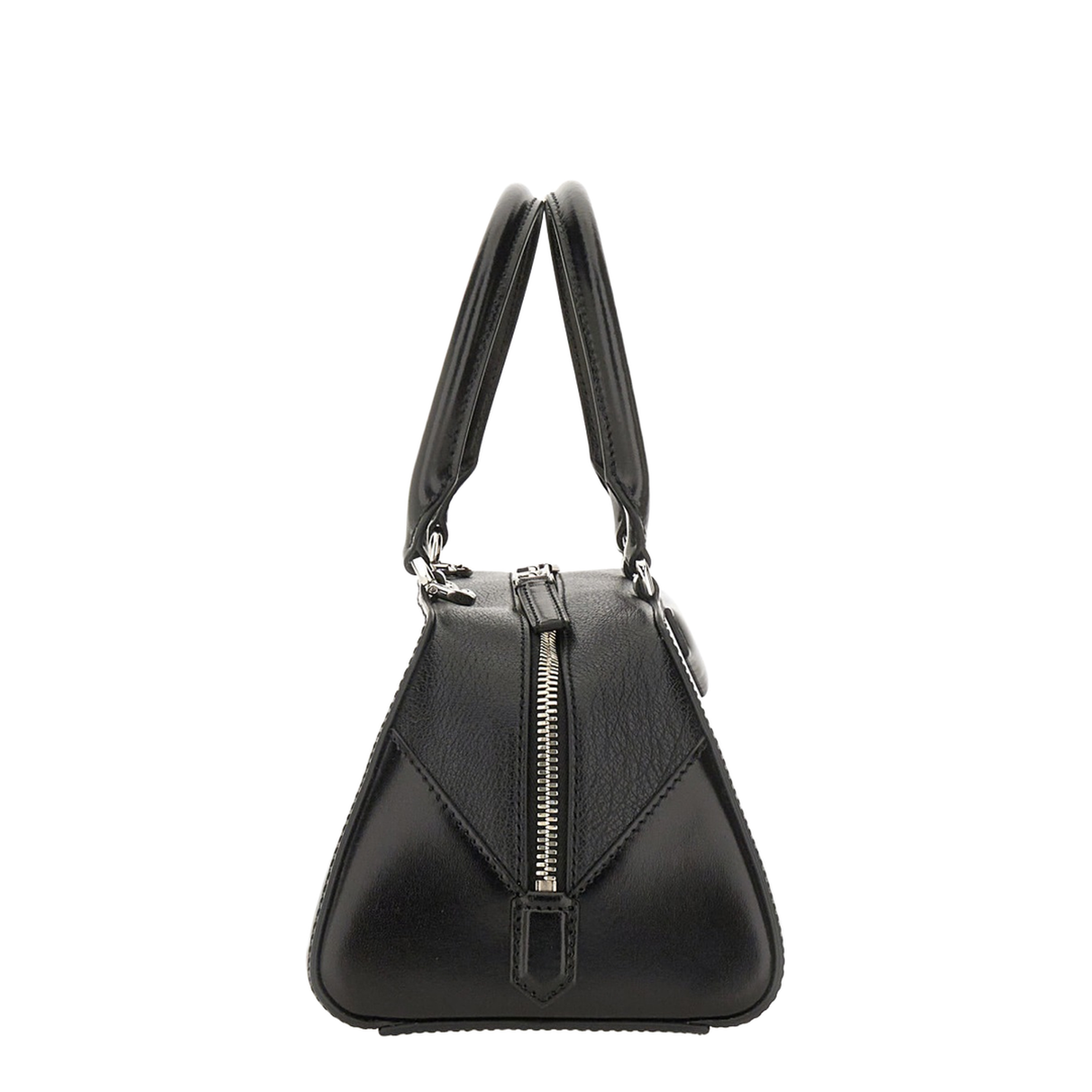 Small Antigona East-West Bag in Box Leather