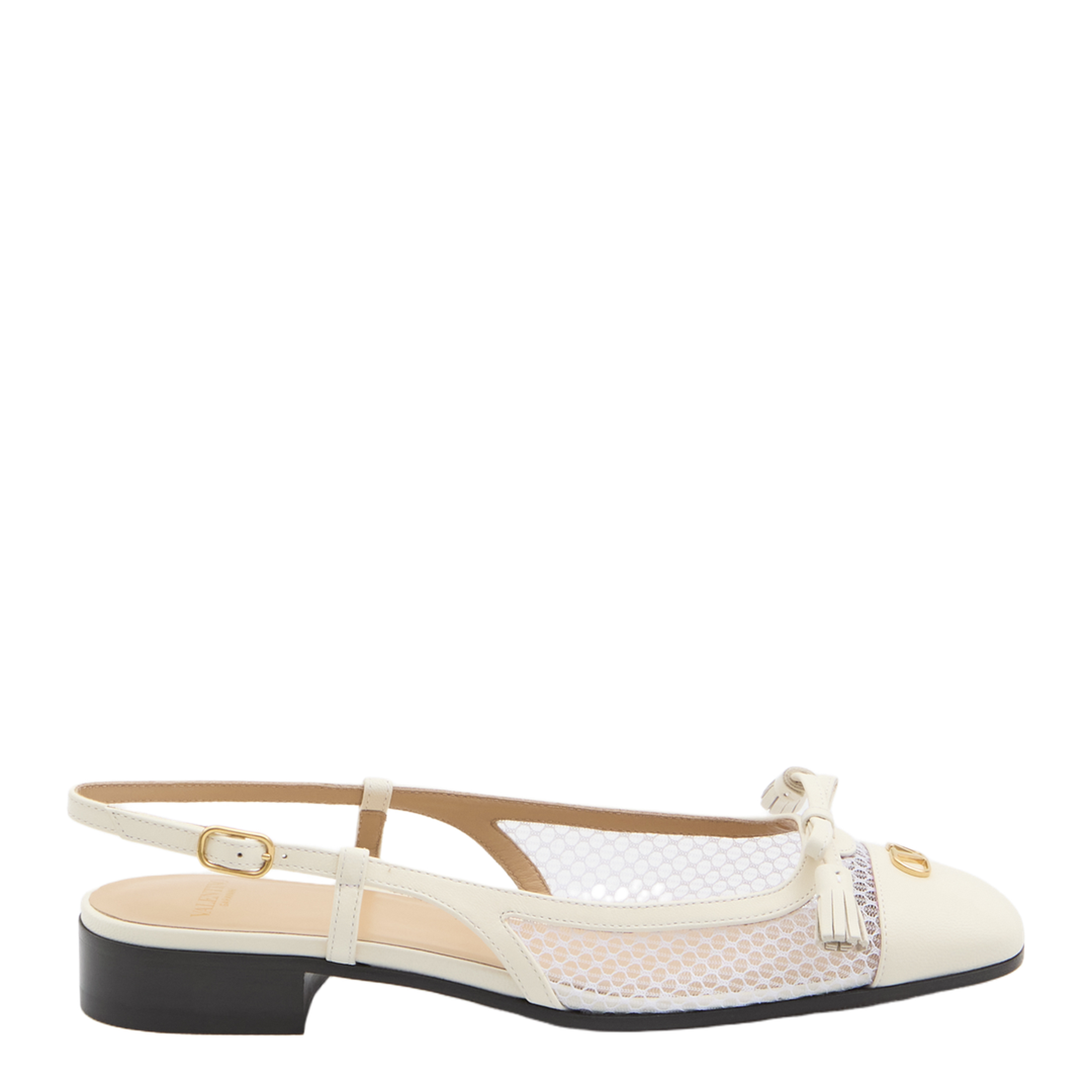 Slingback Ballerina Ivory