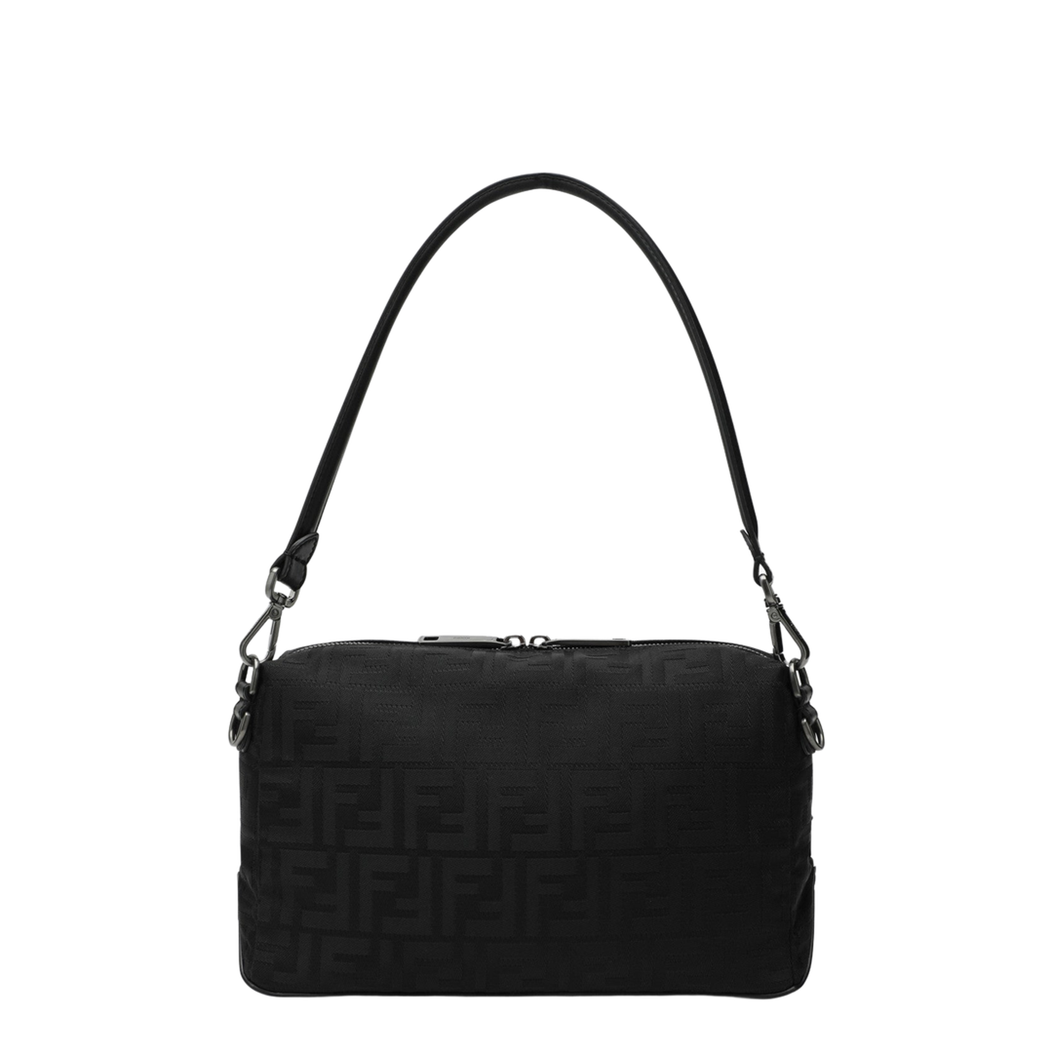 Medium Fabric Black Bag