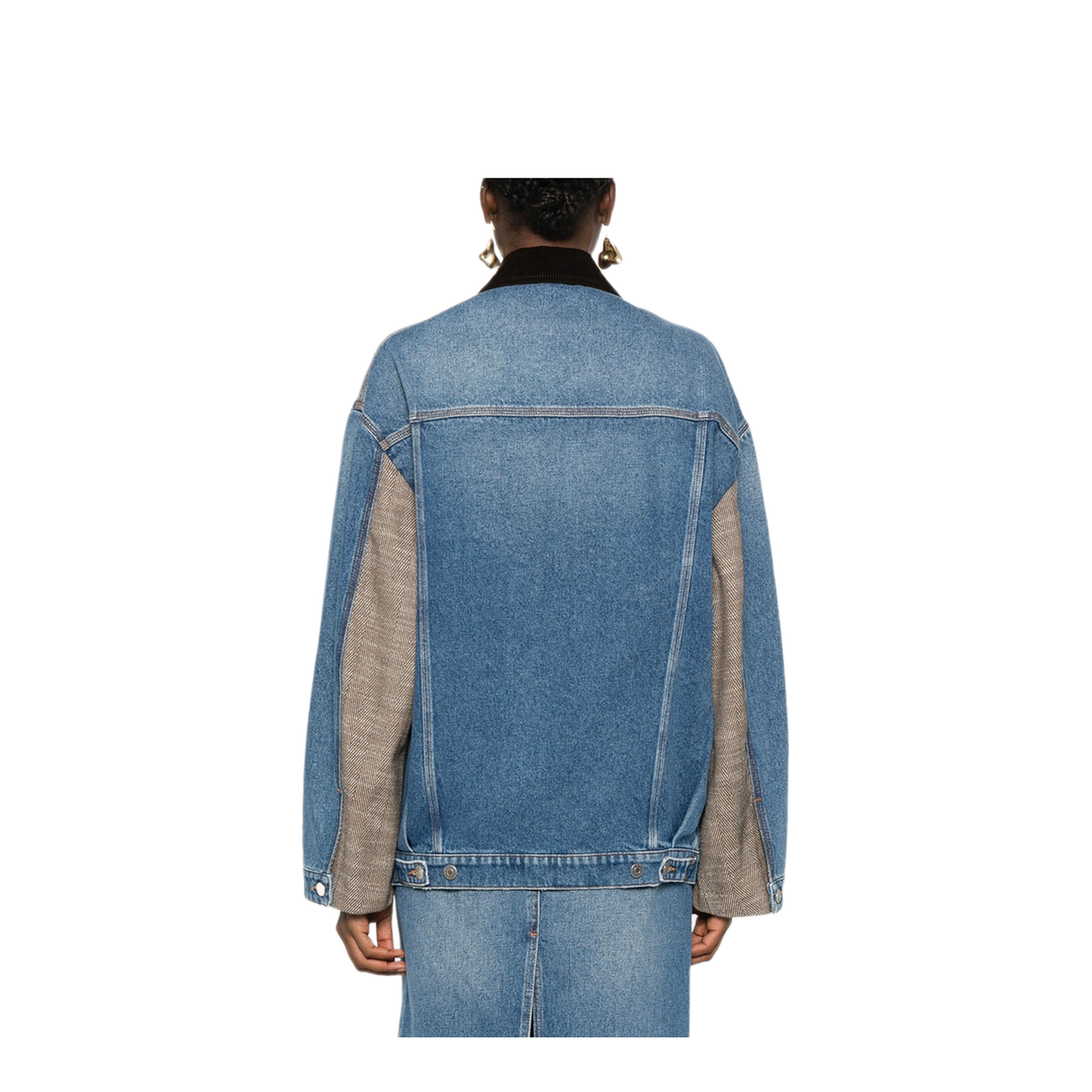 MAYFEYR - Stella Mccartney - Tweed Denim Jacket - 6D03193SPH984233