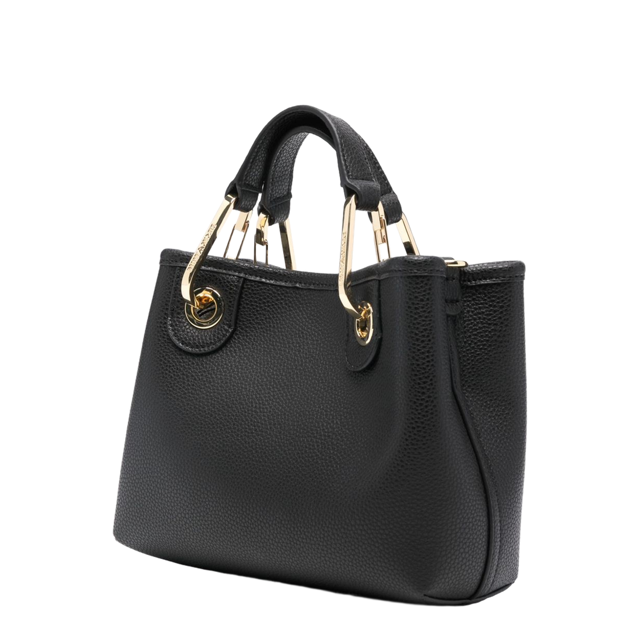 MyEA X-Small Polyurethane Shopping Bag - Nero