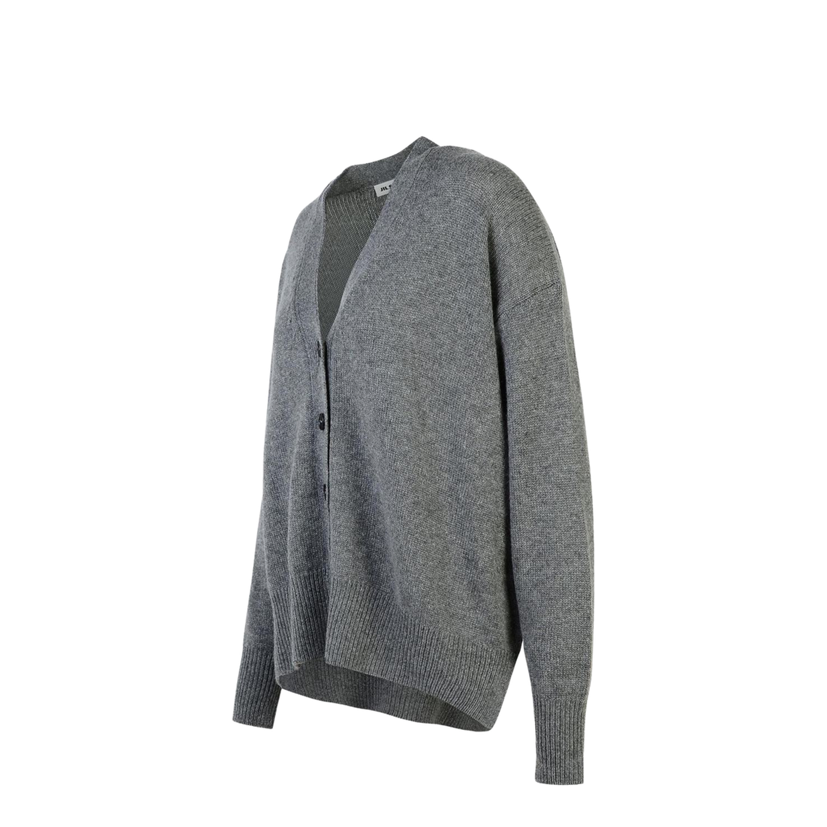 Grey Cashmere Cardigan