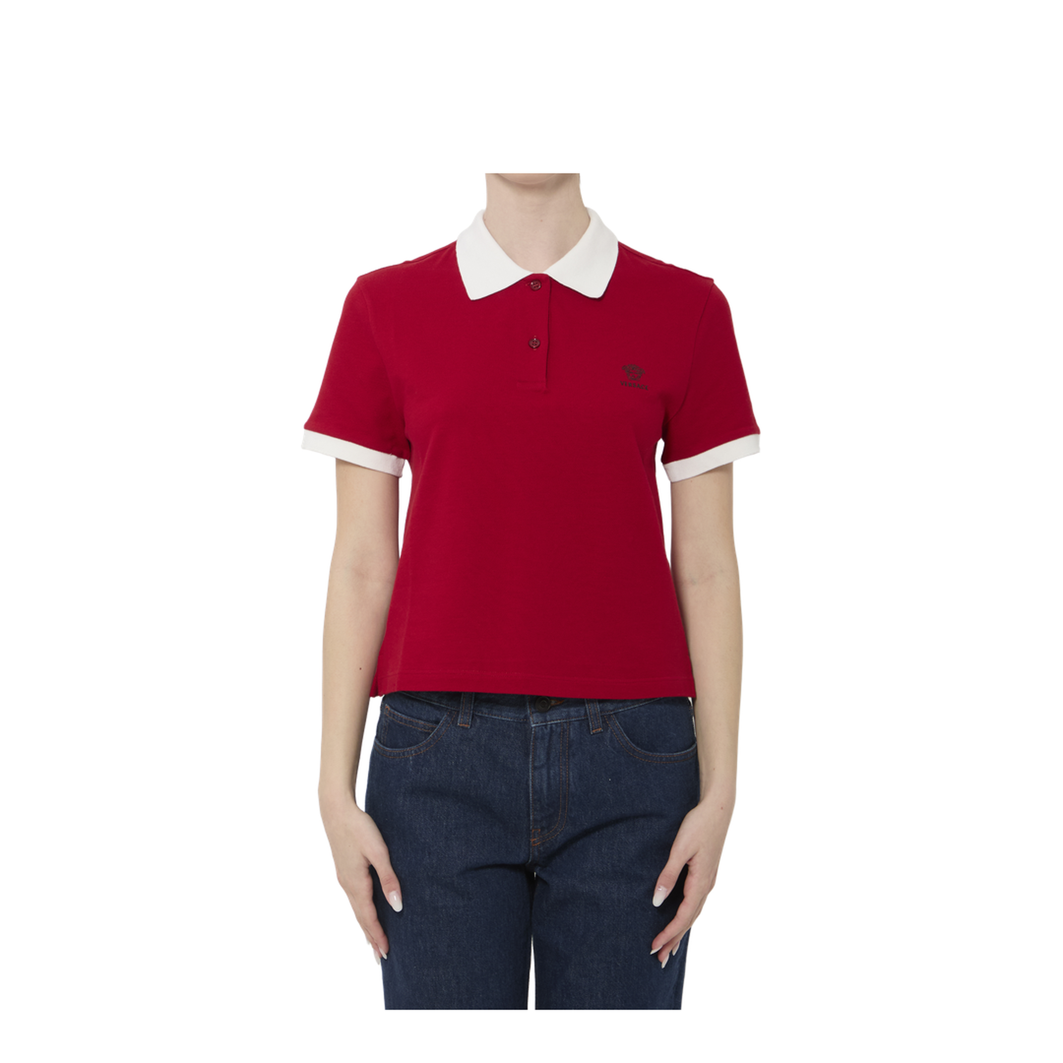 MAYFEYR - Versace - Cotton Piqué Polo Shirt - 10242351A176812RC90