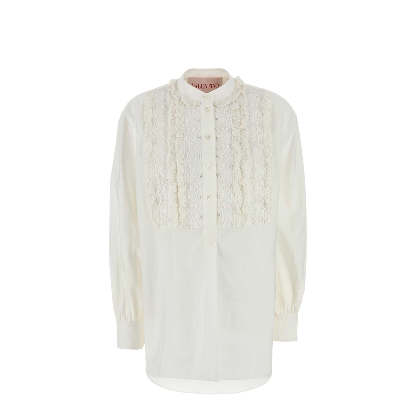 Embroidered Top - White