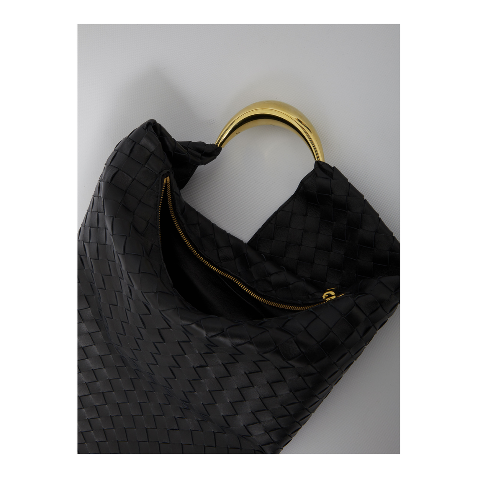 Foulard Leather Top Handle Bag
