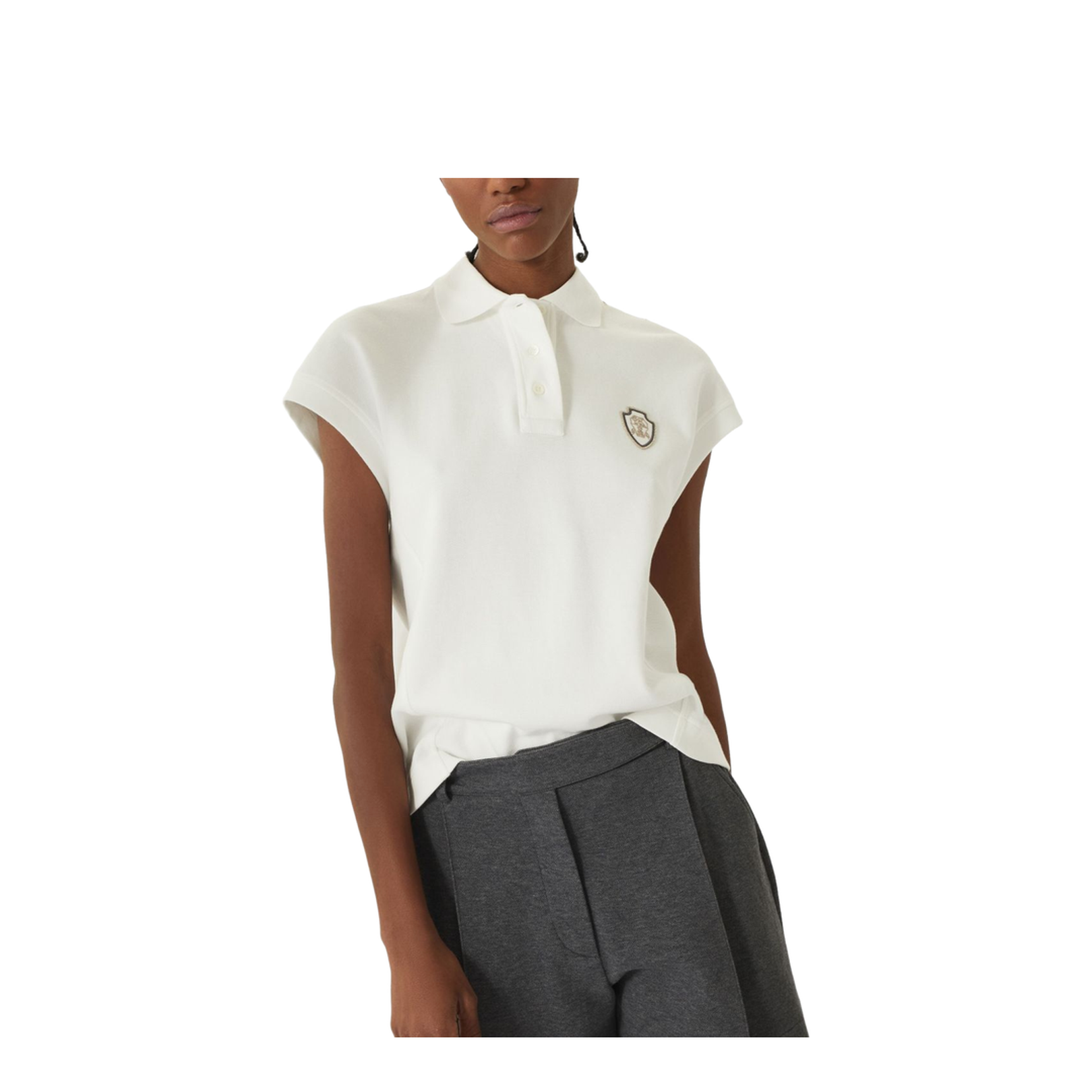 Logo-Patch Polo Shirt