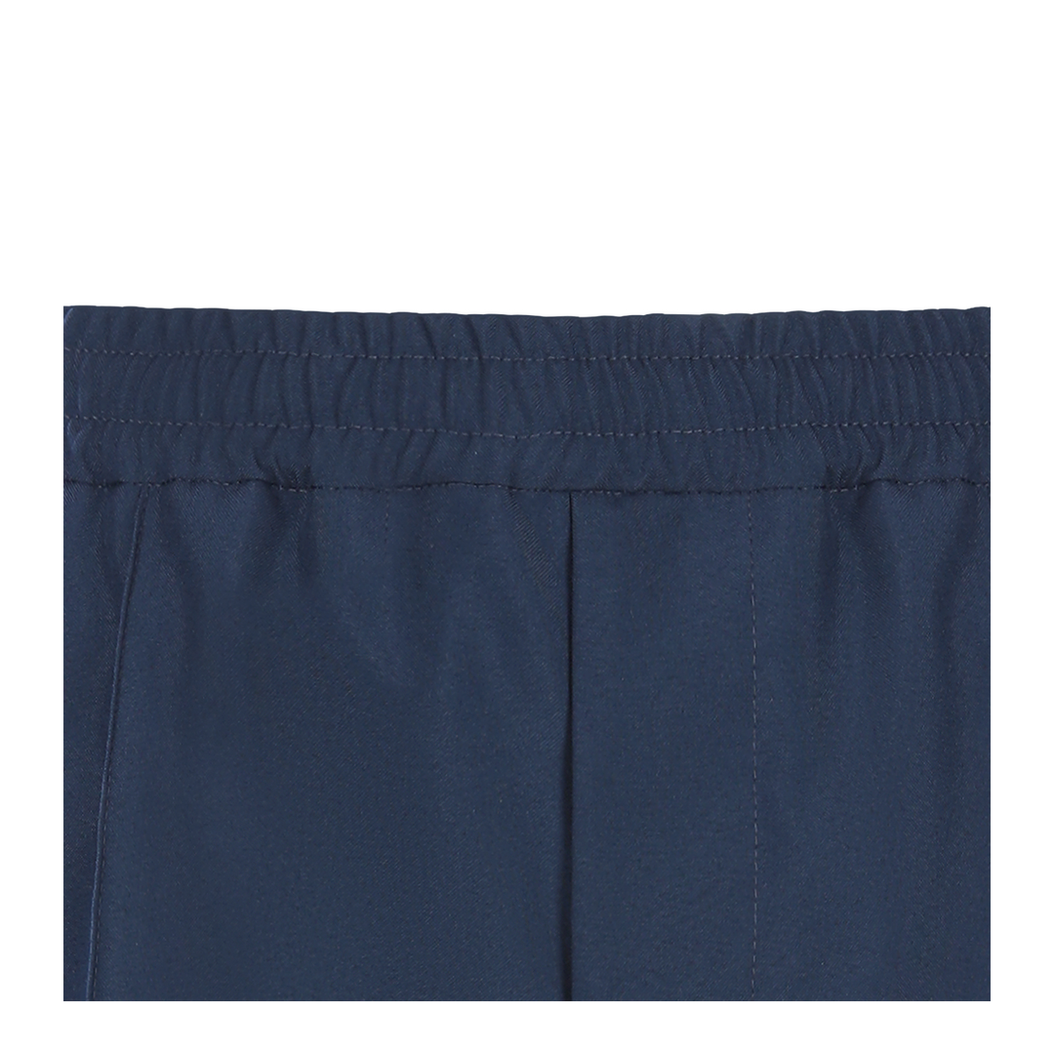 Technical Panama Sportswear Trousers in Dark Blue