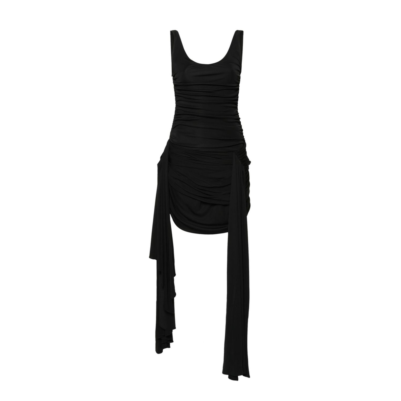 Draped Mini Dress