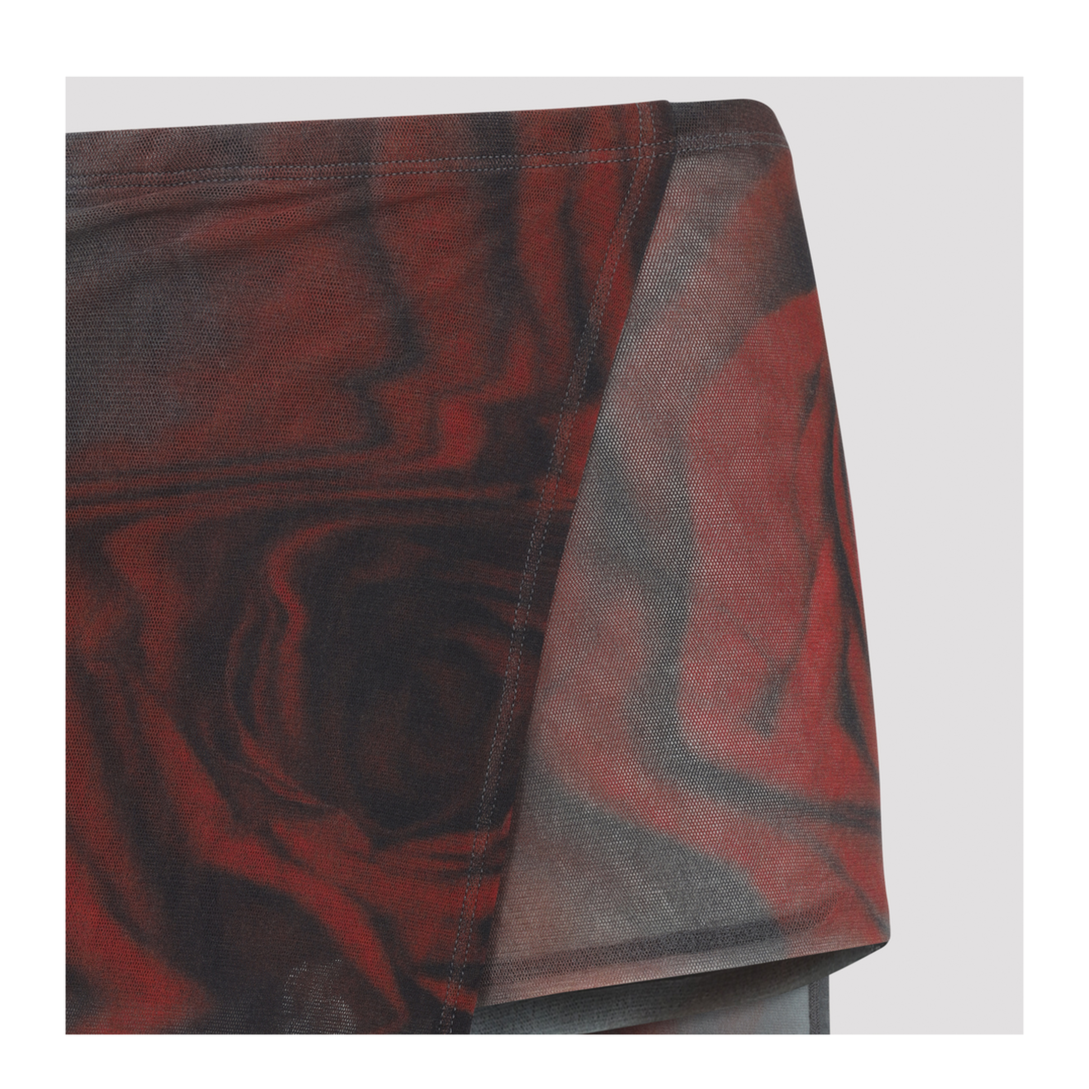 MAYFEYR - Jean Paul Gaultier - Blurry Roses Asymmetric Midi Skirt - 2504WSK016M011P010230