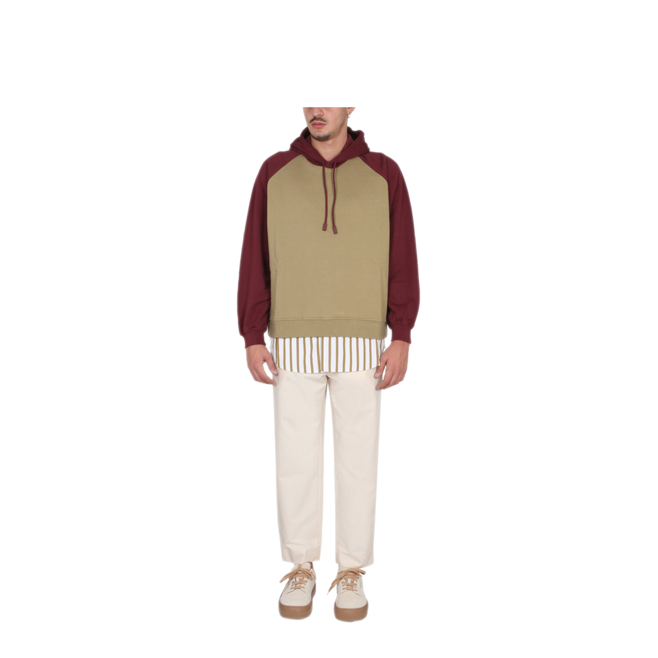 MAYFEYR - Sunnei - Sweatshirt With Hood And Drawstring - MRTWXTOP003COT0290126