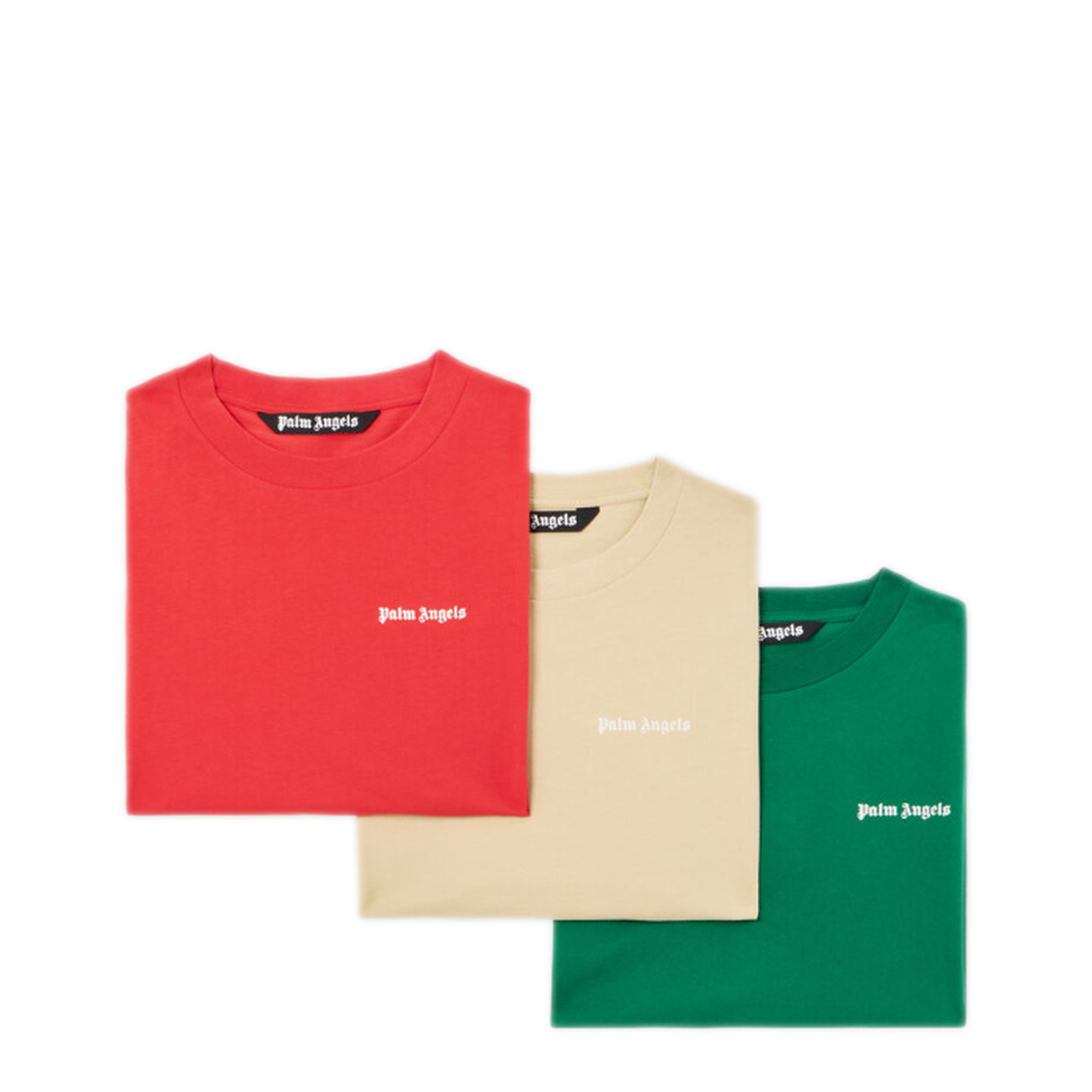 MAYFEYR - Palm Angels - Rgb Classic Logo Tripack Tee - PM2B003S26JER0028484