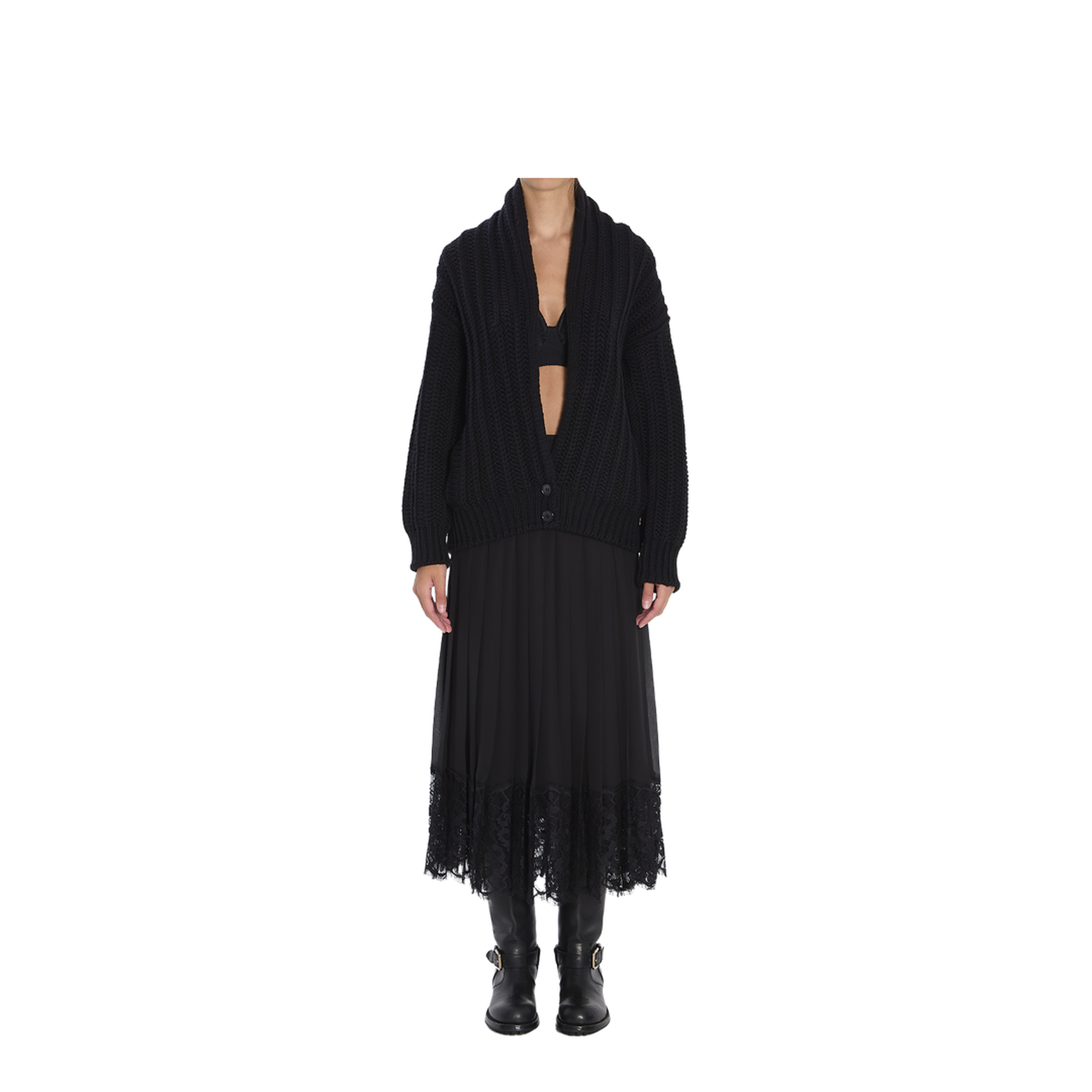 Virgin Wool Cardigan