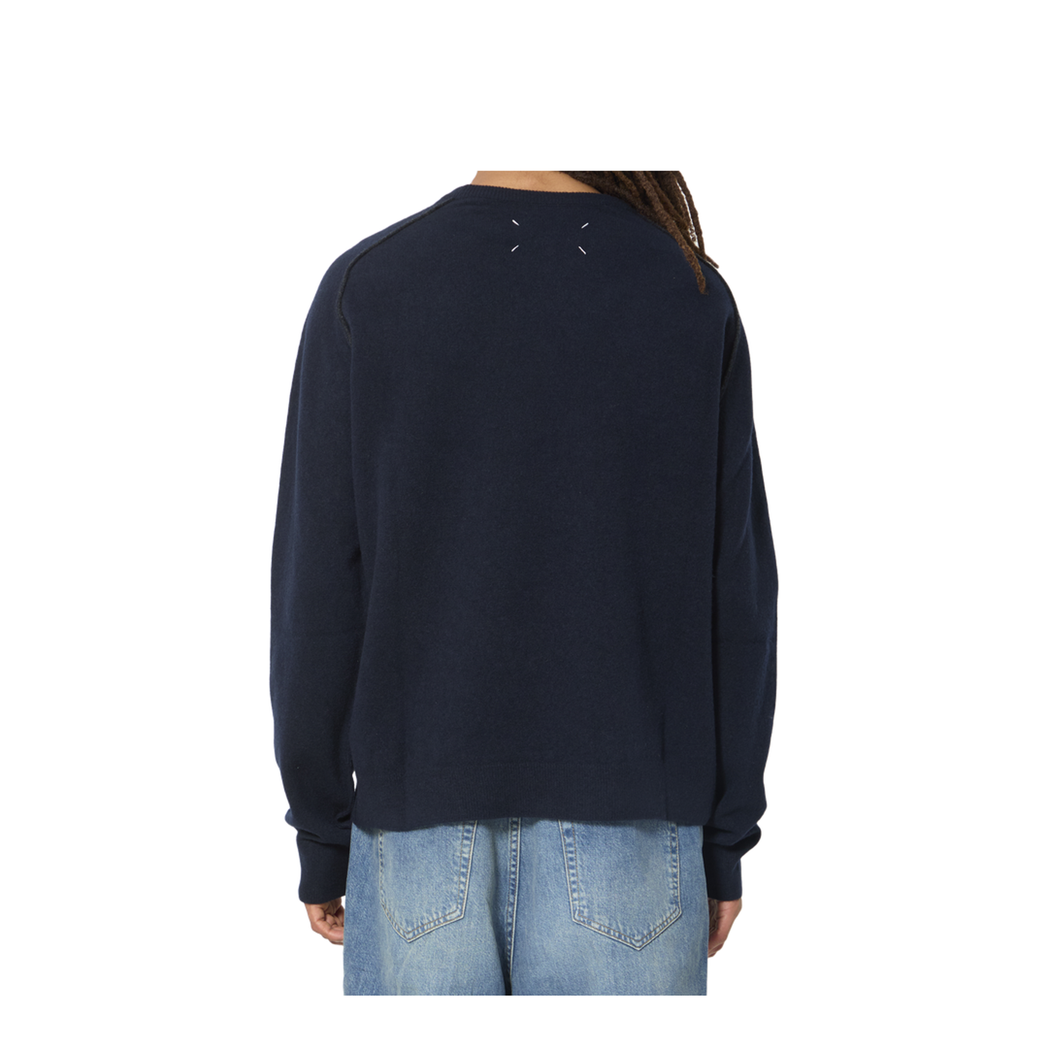 MAYFEYR - Maison Margiela - Virgin Wool Crewneck Sweater - S50HL0070M13303511F