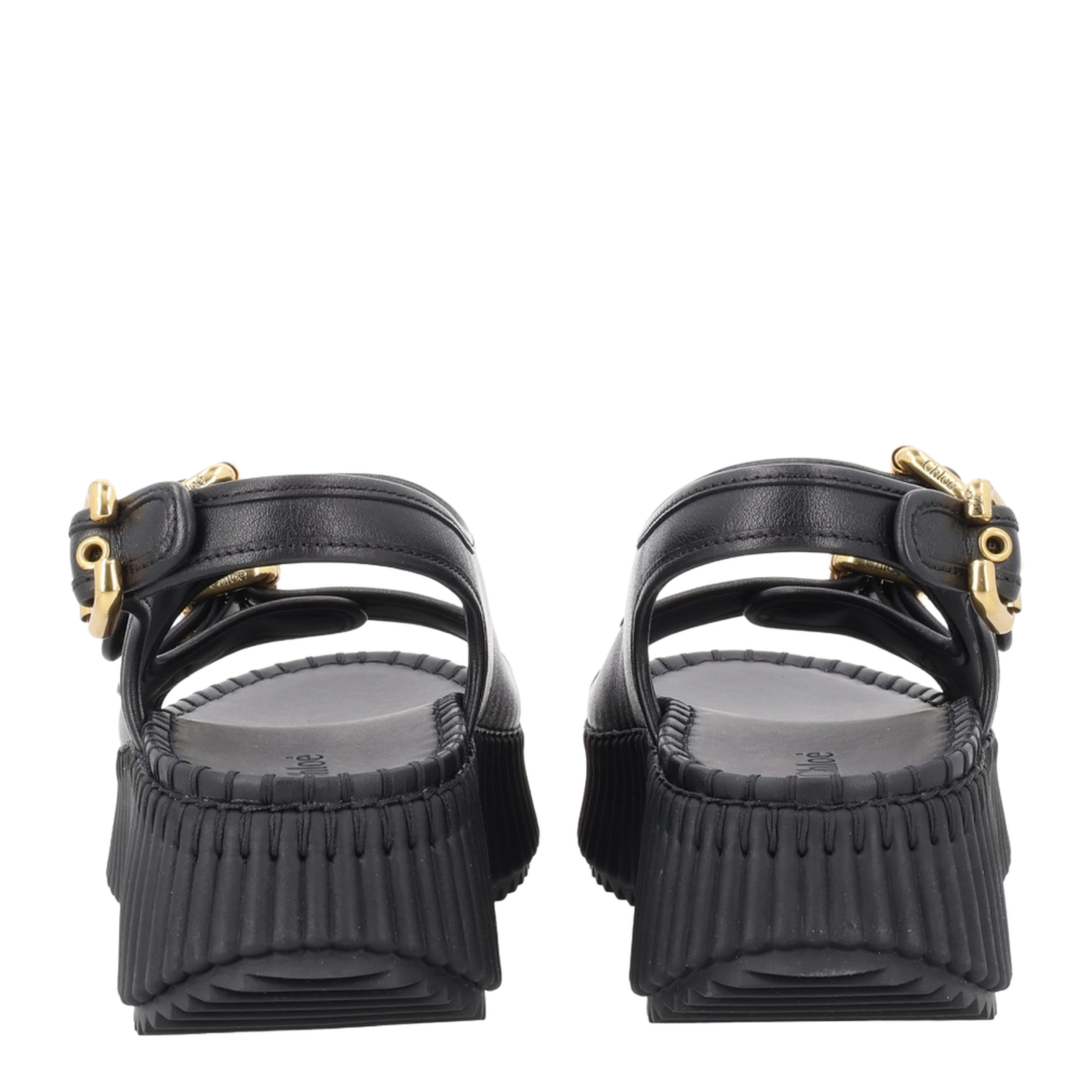 Nama Sandal With Wedge in Black