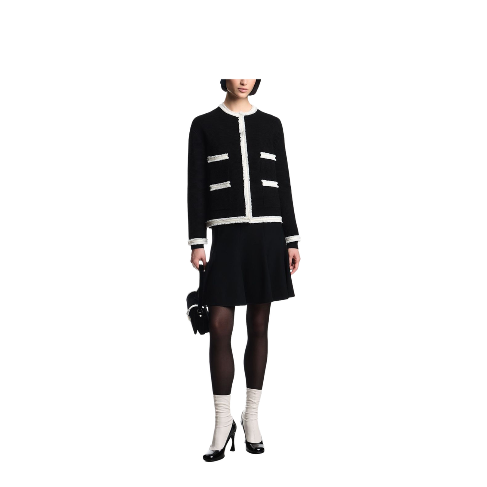 Crewneck Blazer Jacket