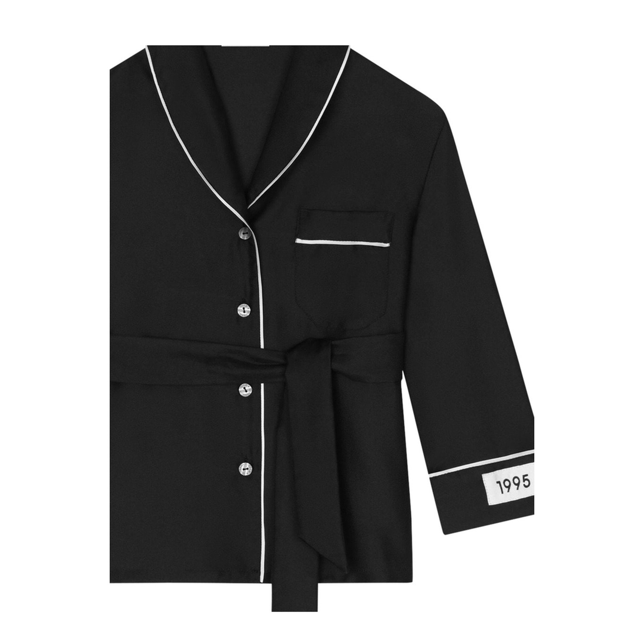 Robe Shirt with Belt