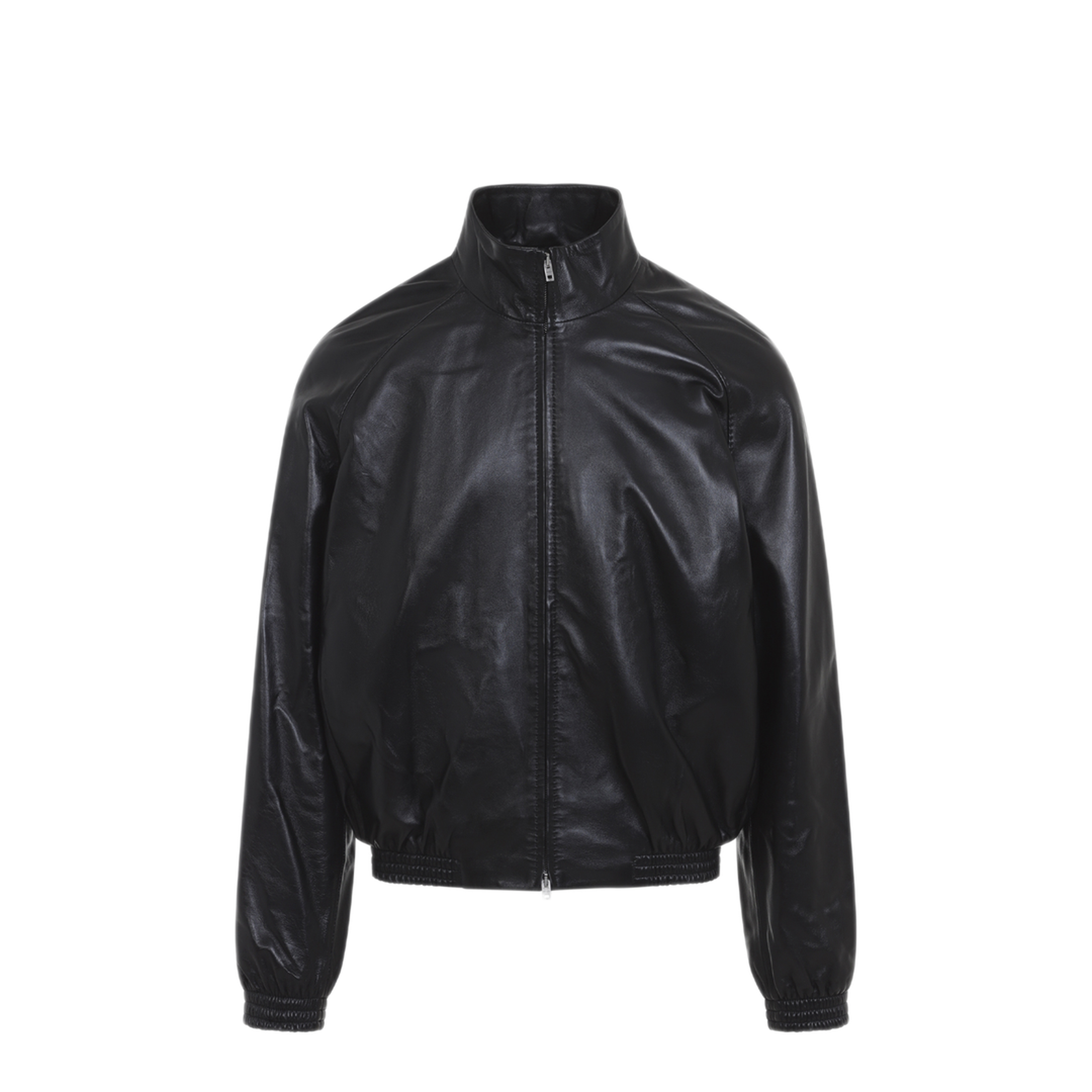 MAYFEYR - Acne Studios - Leather Bomber Jacket - B70168900