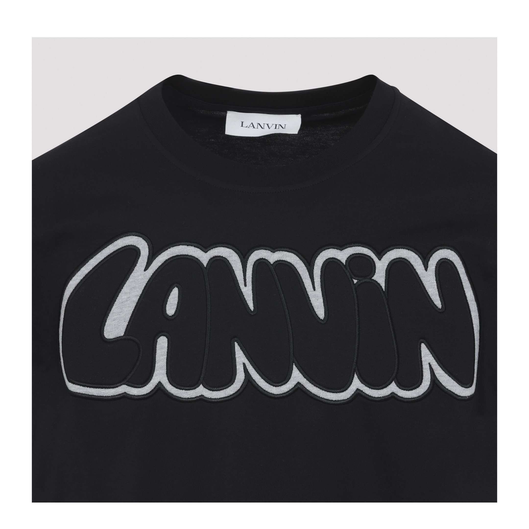 MAYFEYR - Lanvin - Embroidered Logo T-Shirt - RMTS0012J313P26