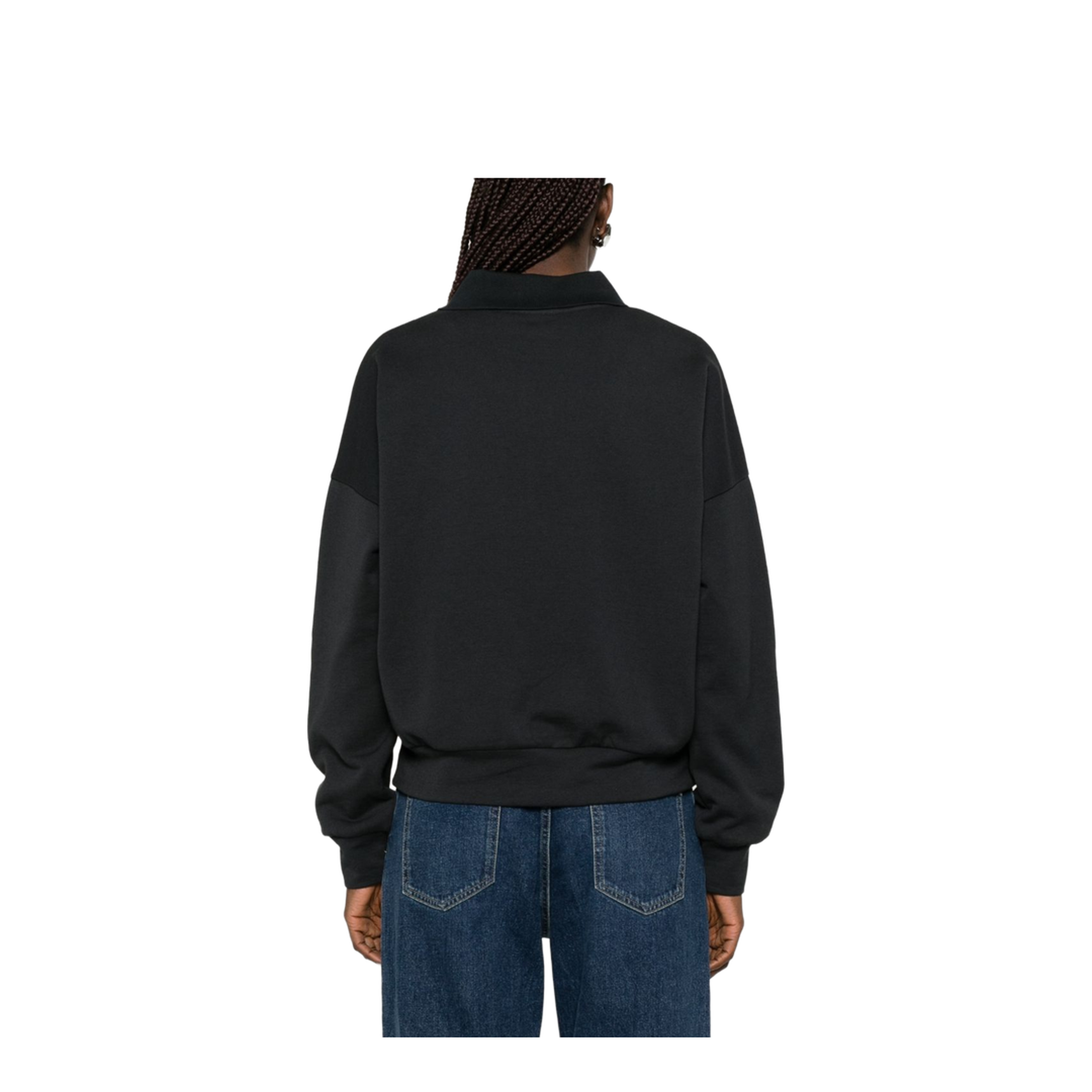 Midnight Blue Cotton Corzas Polo Shirt