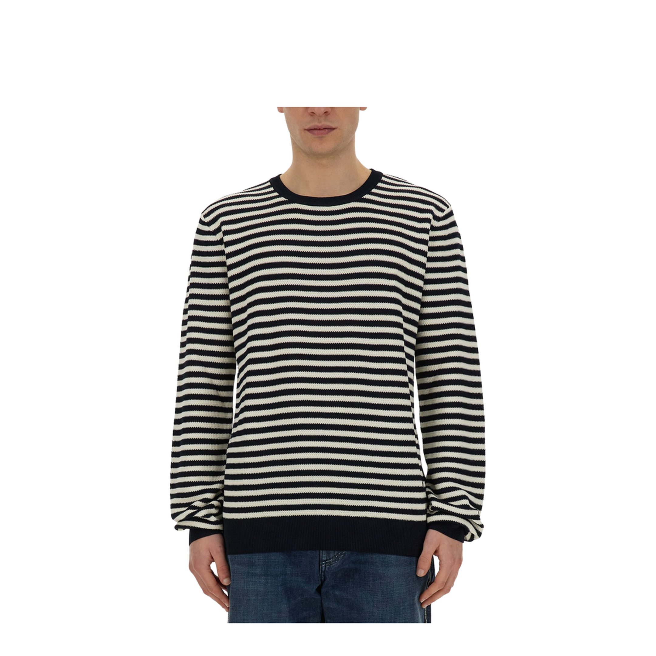 Jersey with Stripe Pattern