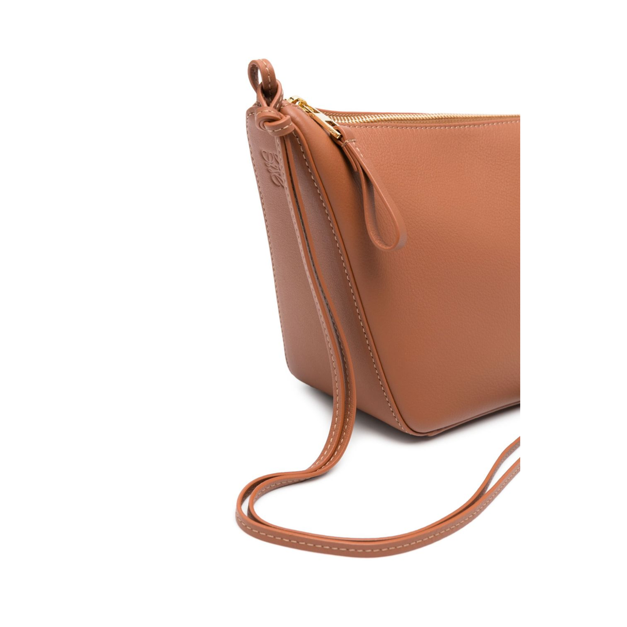 Hammock Mini Calfskin Shoulder Bag - Tan