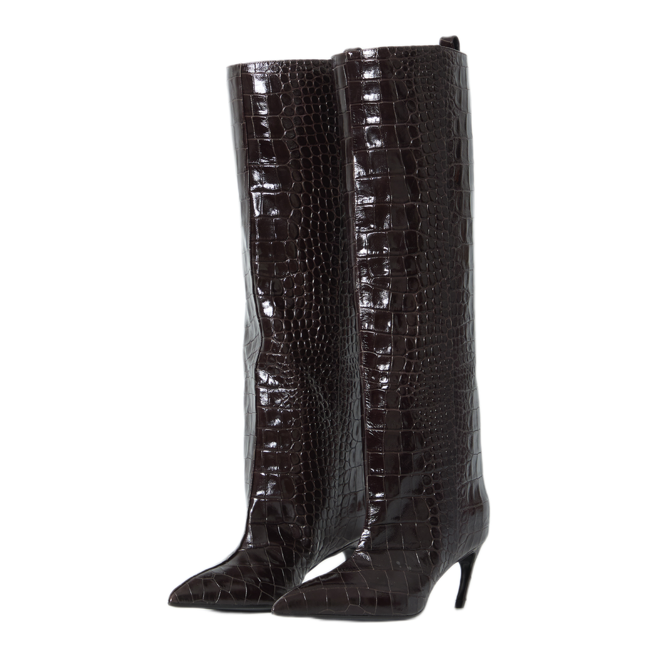 MAYFEYR - The Attico - Lea Dark Brown Boots - 261WSH00879155PR204