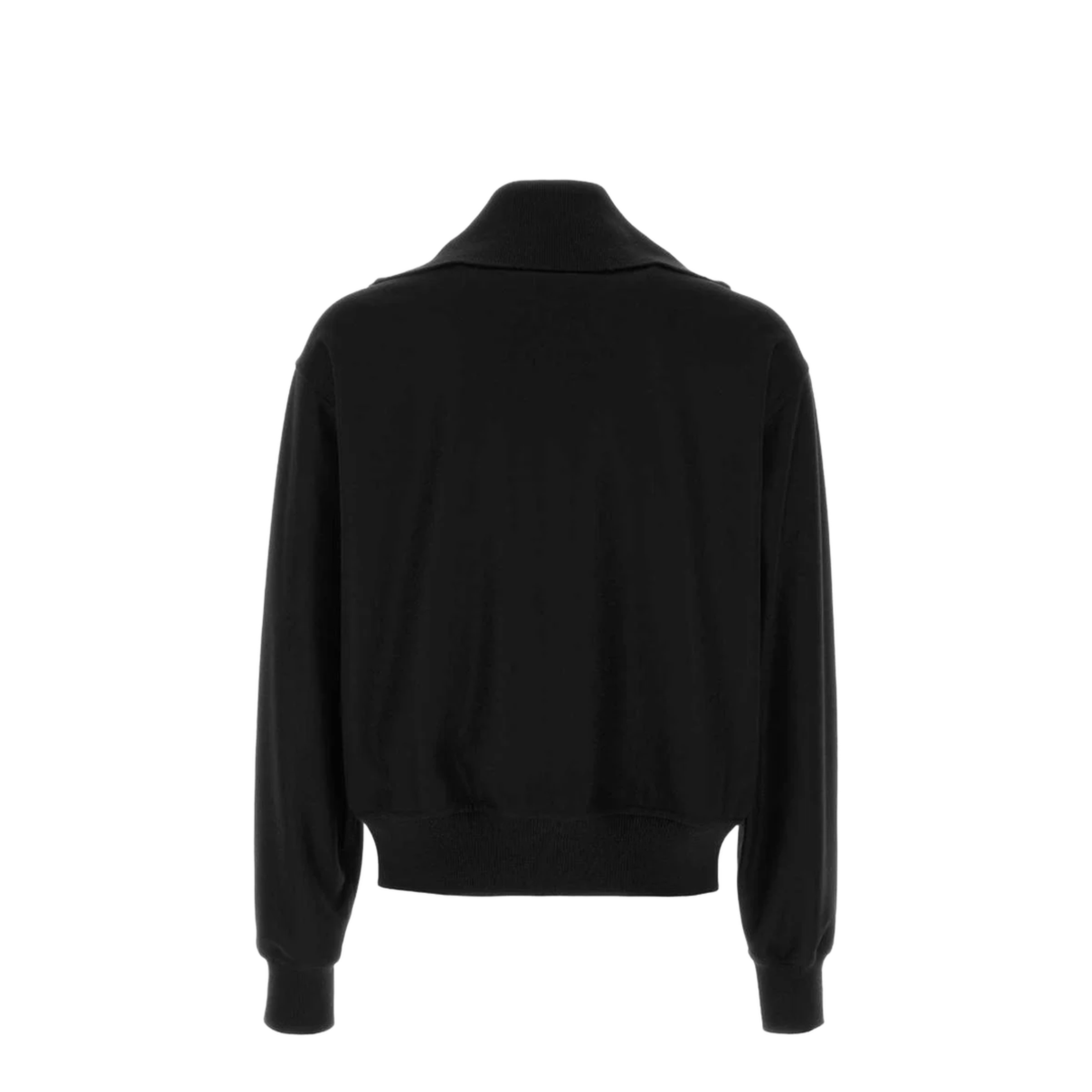 Midnight Blue Wool Cardigan