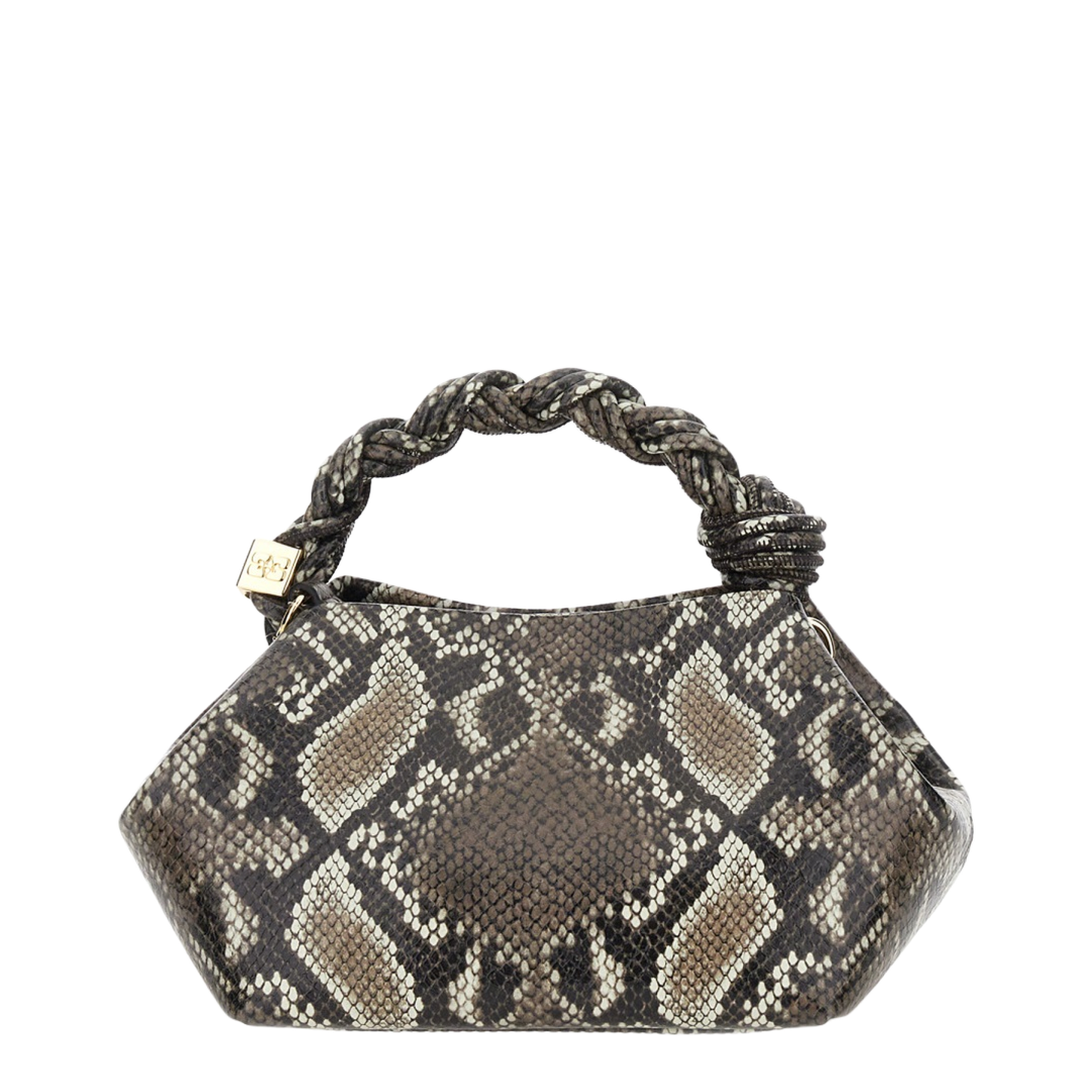 Grey Handbag With Adjustable Strap