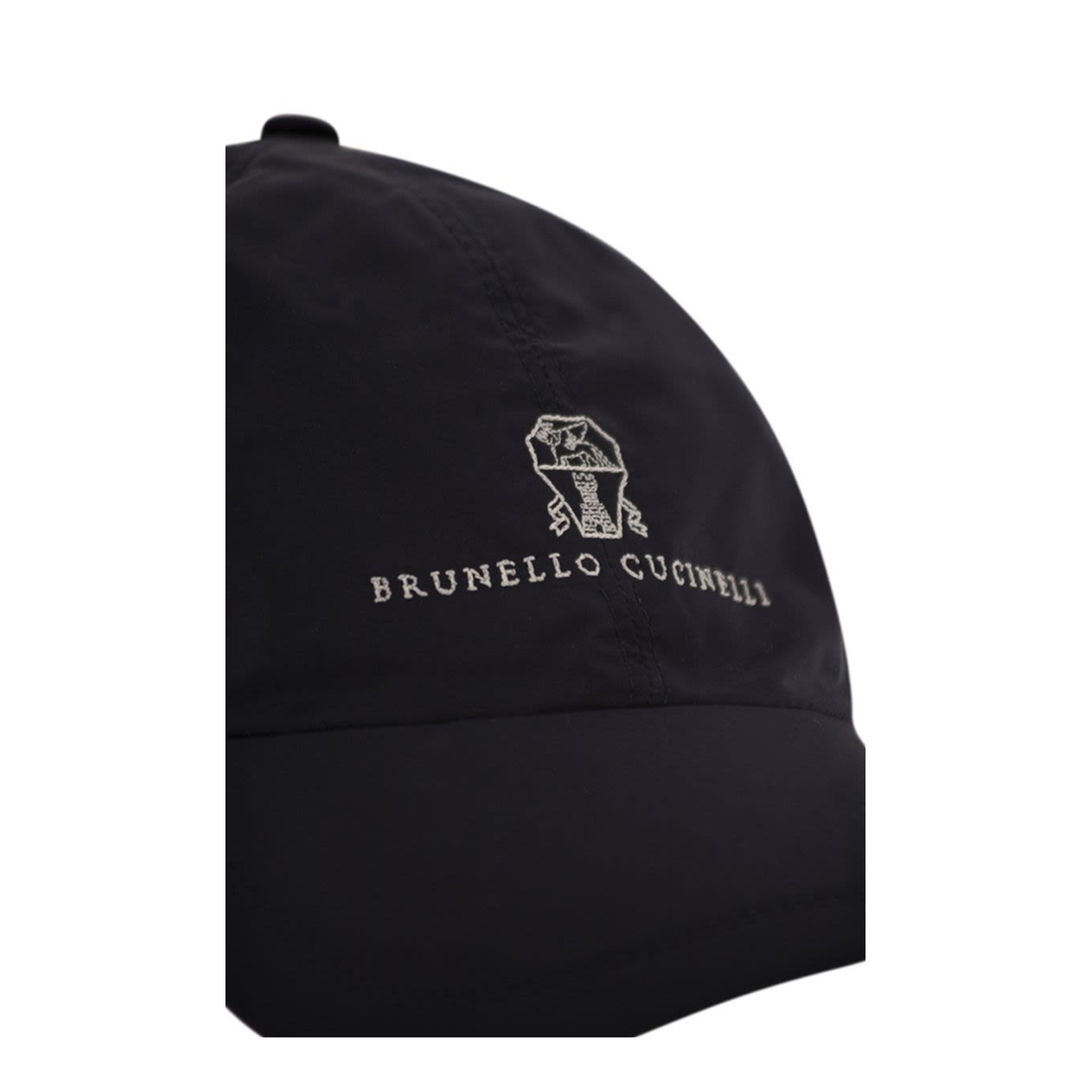 Water-repellent Microfibre Baseball Cap with Embroidered Logo