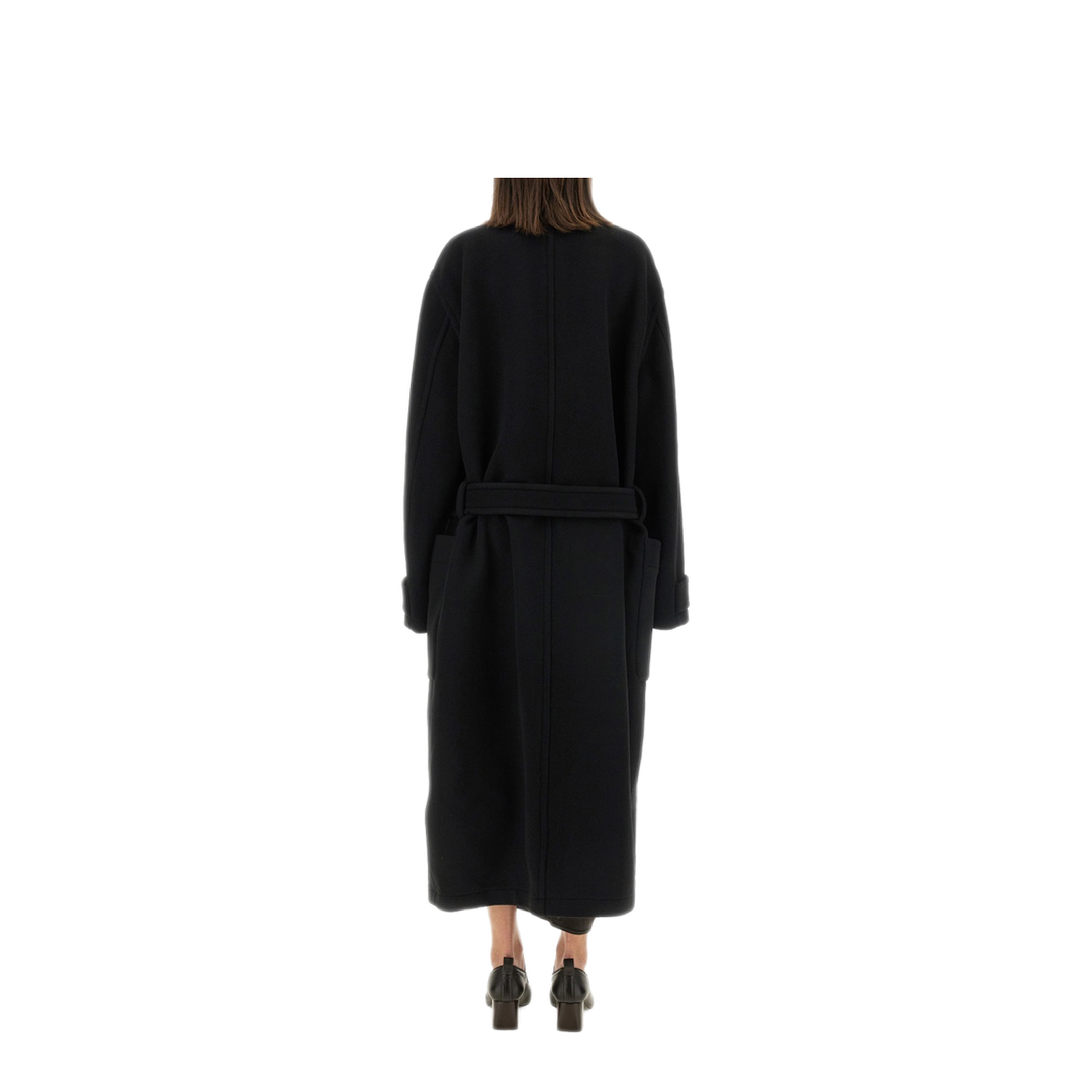 MAYFEYR - Lemaire - Cappotto Con Cintura - CO1037LF1116BK999