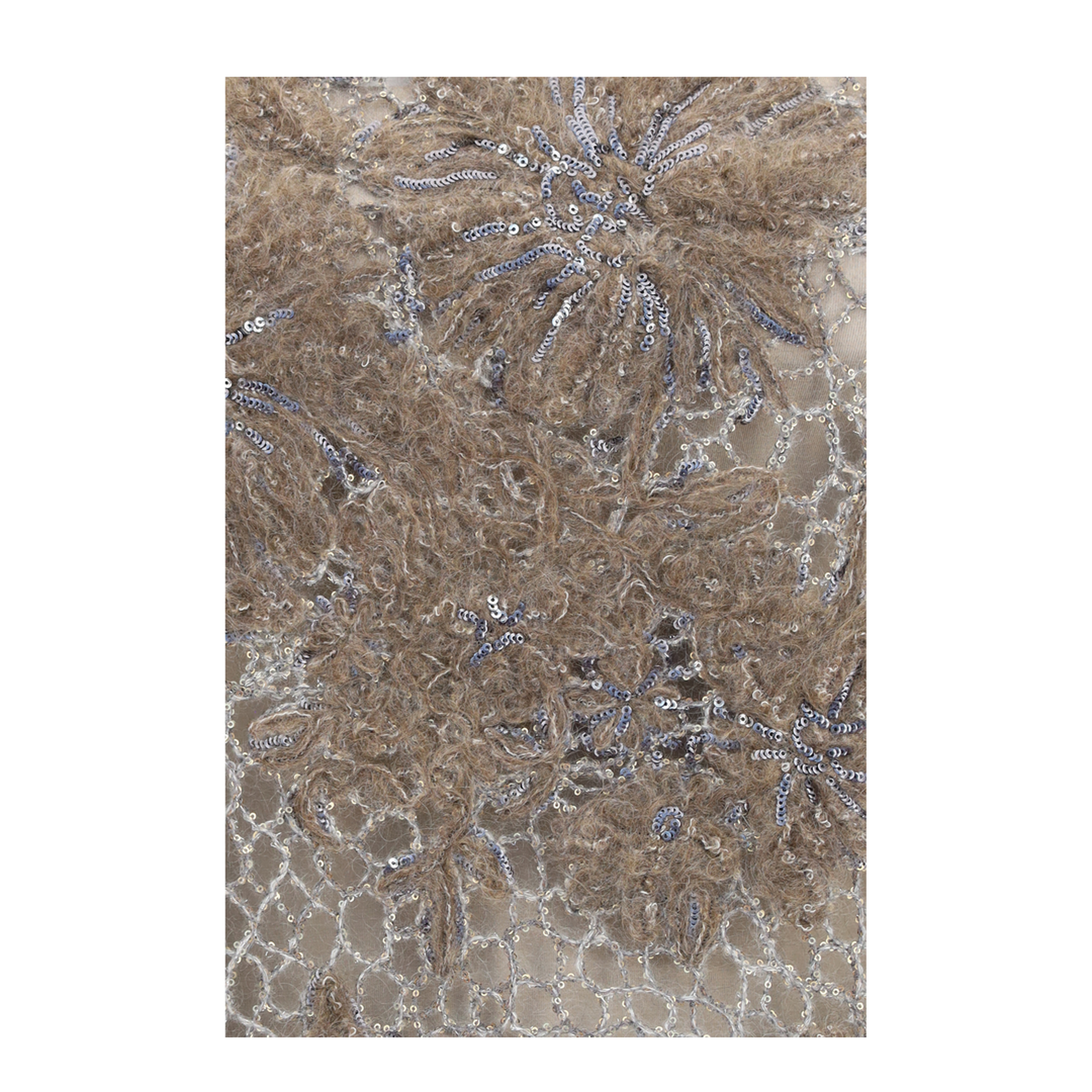 MAYFEYR - Brunello Cucinelli - Crew-Neck Top With Floral Embroidery And Sequins - MLRR18810