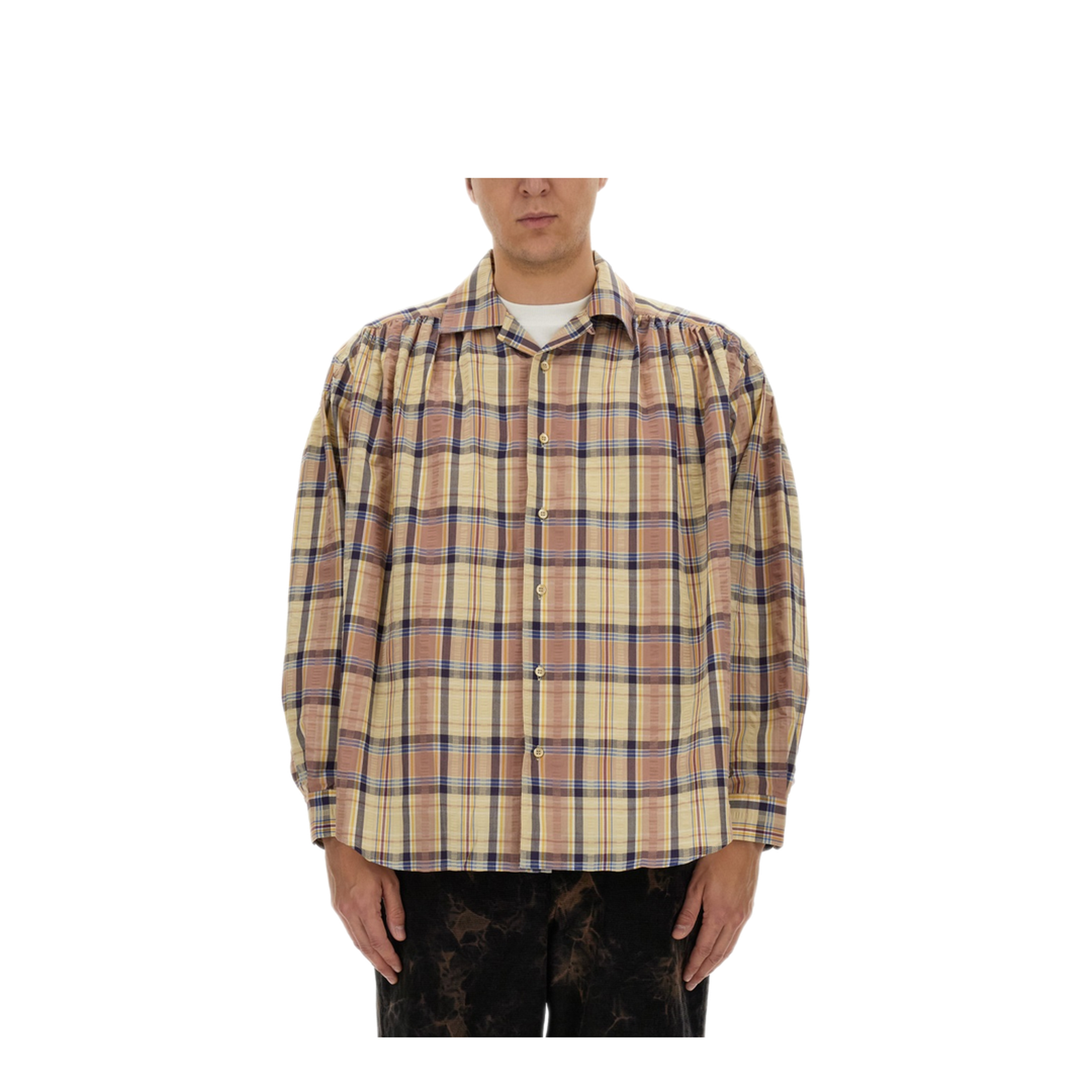 MAYFEYR - AïE - Seersucker Cotton Shirt - OT726BYELLOW