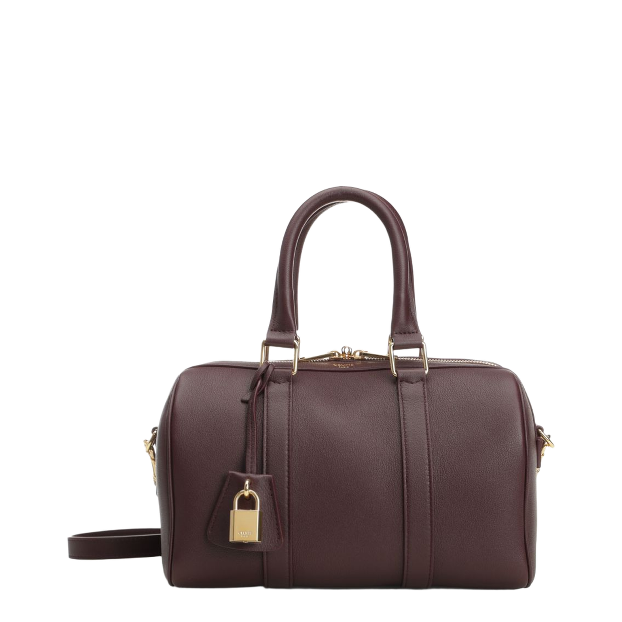 Boston Satchel Bag Handbags Bordeaux