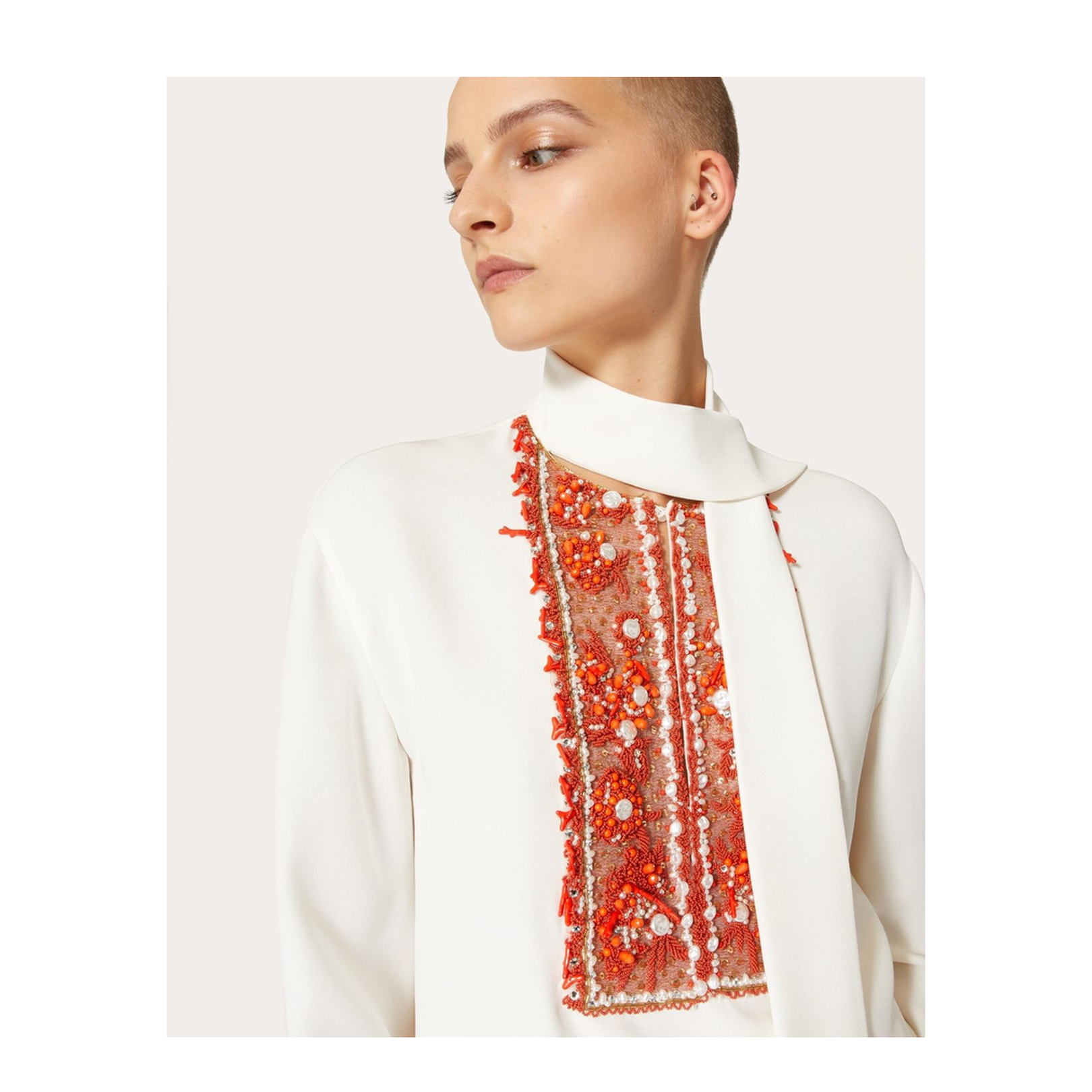 Cady Couture Embroidered Top