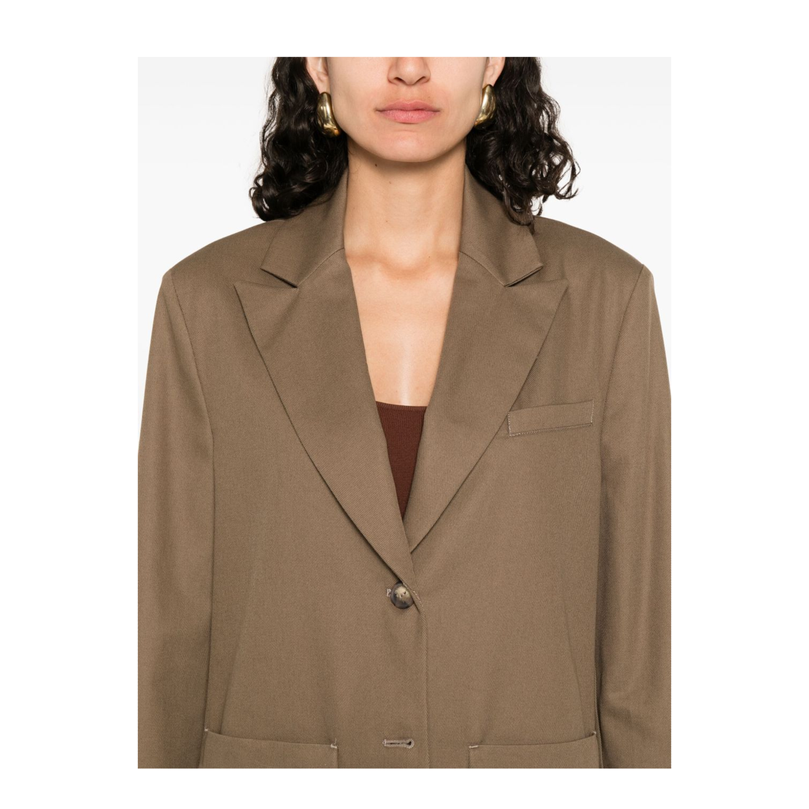 Cotton Caban Coat
