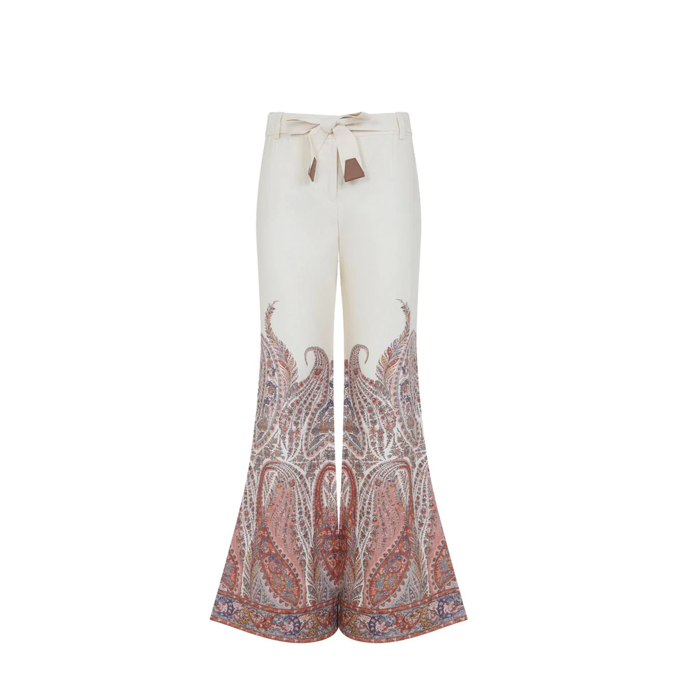 Printed Linen Rhiannon Pants